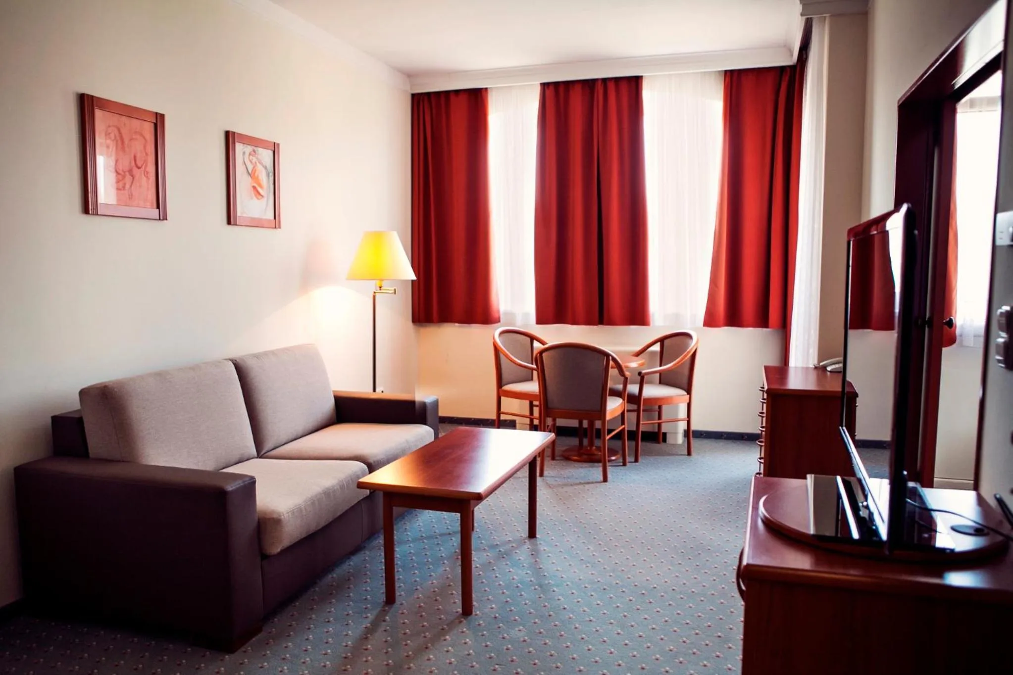 Living room in Hotel Karos Spa