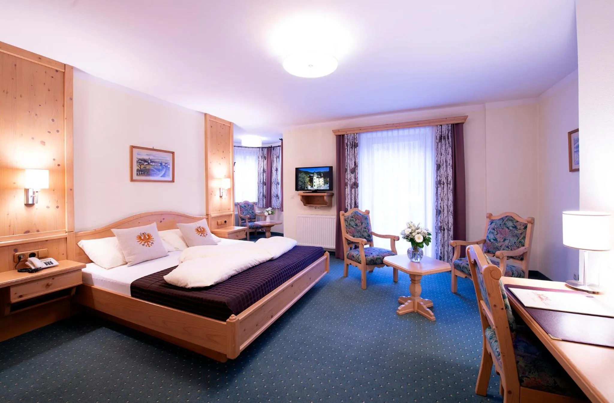 Bed in Hotel 3 Mohren