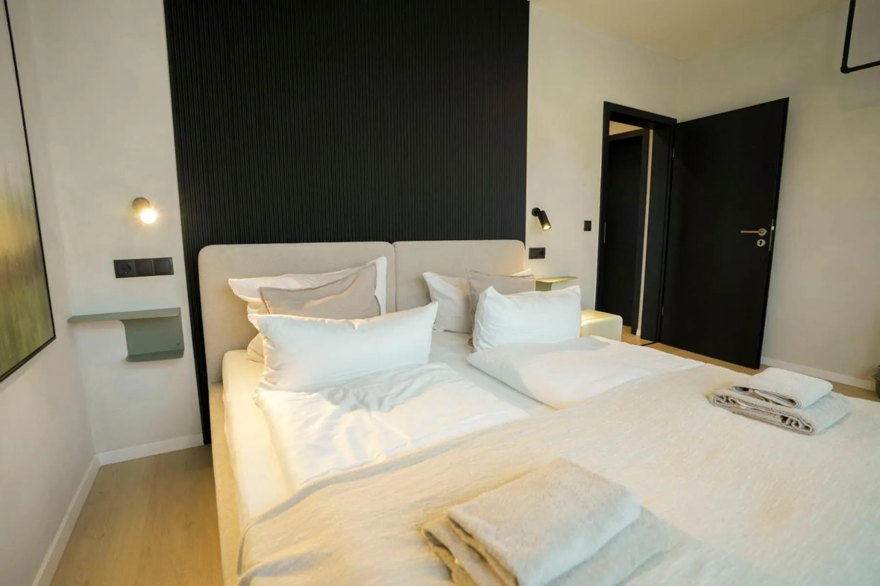 Bed in Hotel Weinhaus Kreuter