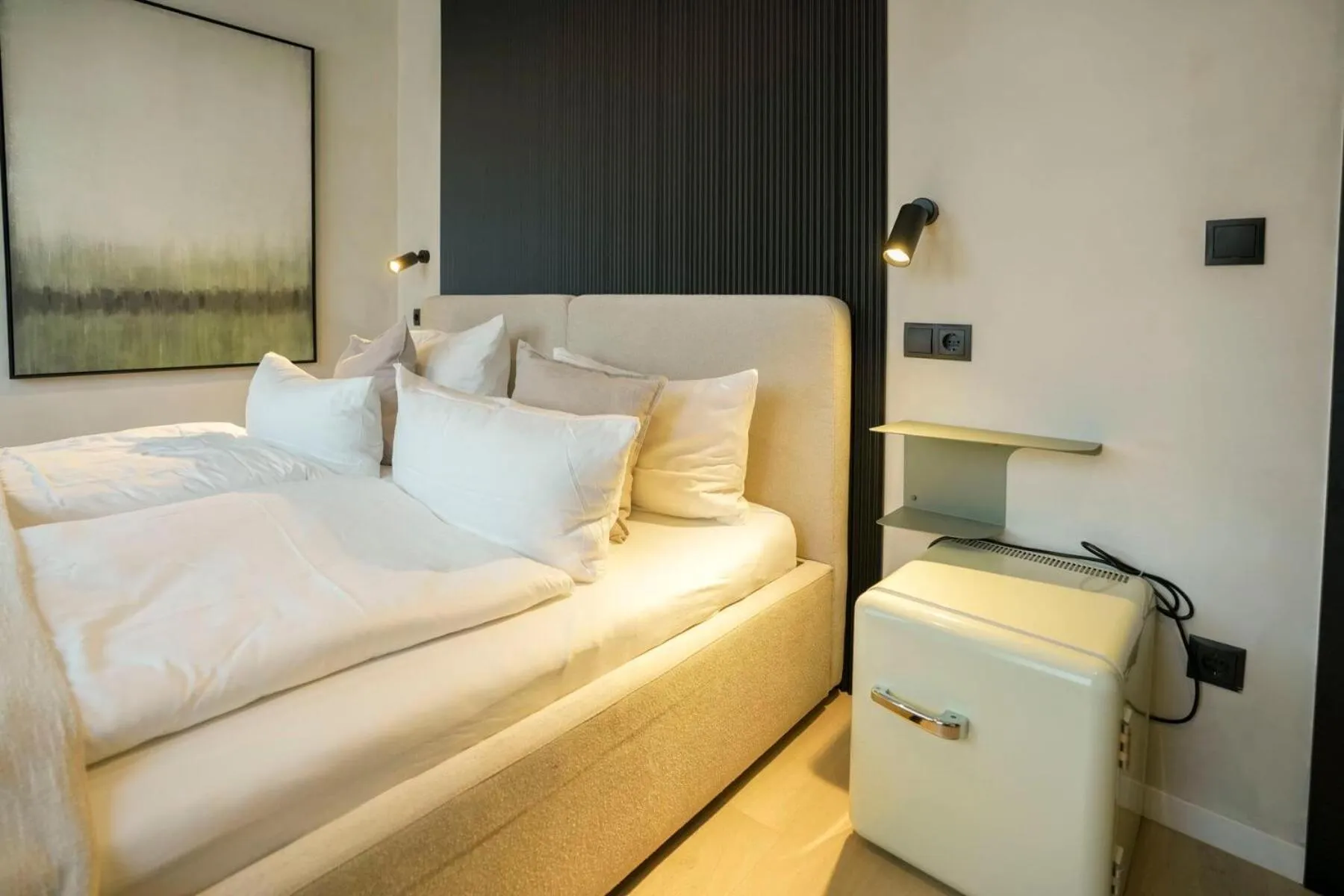 Bed in Hotel Weinhaus Kreuter