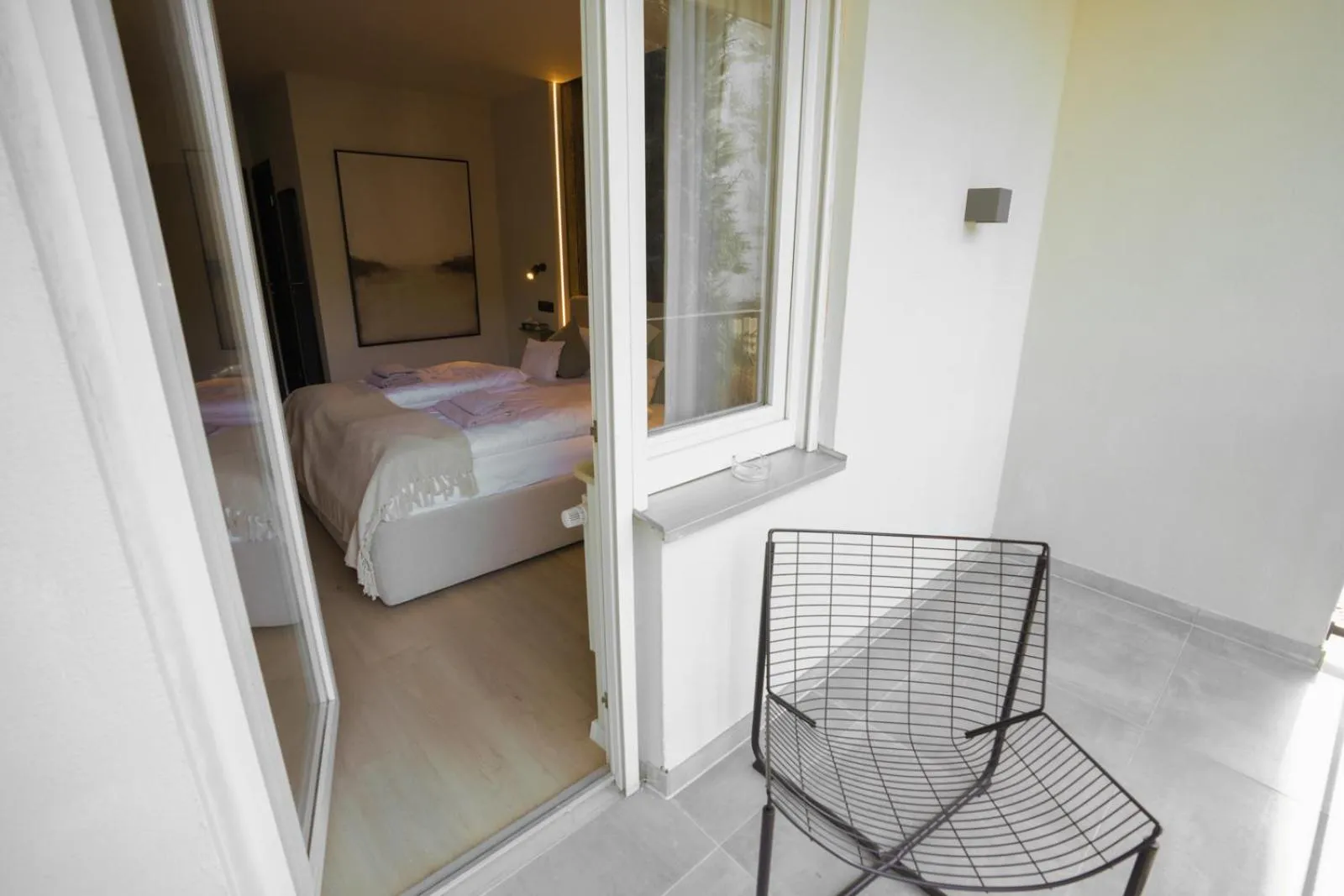 Bed in Hotel Weinhaus Kreuter