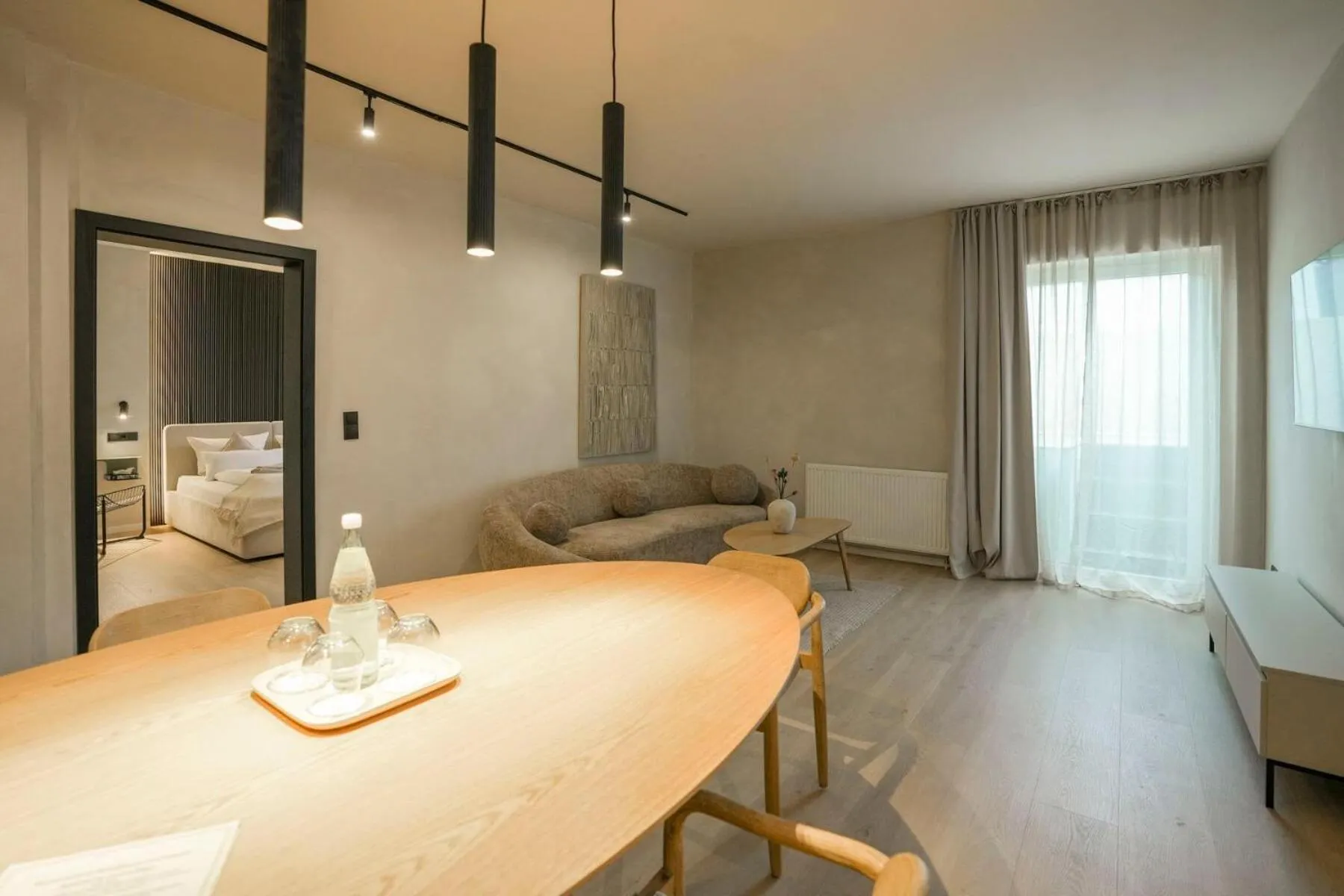 Bed in Hotel Weinhaus Kreuter