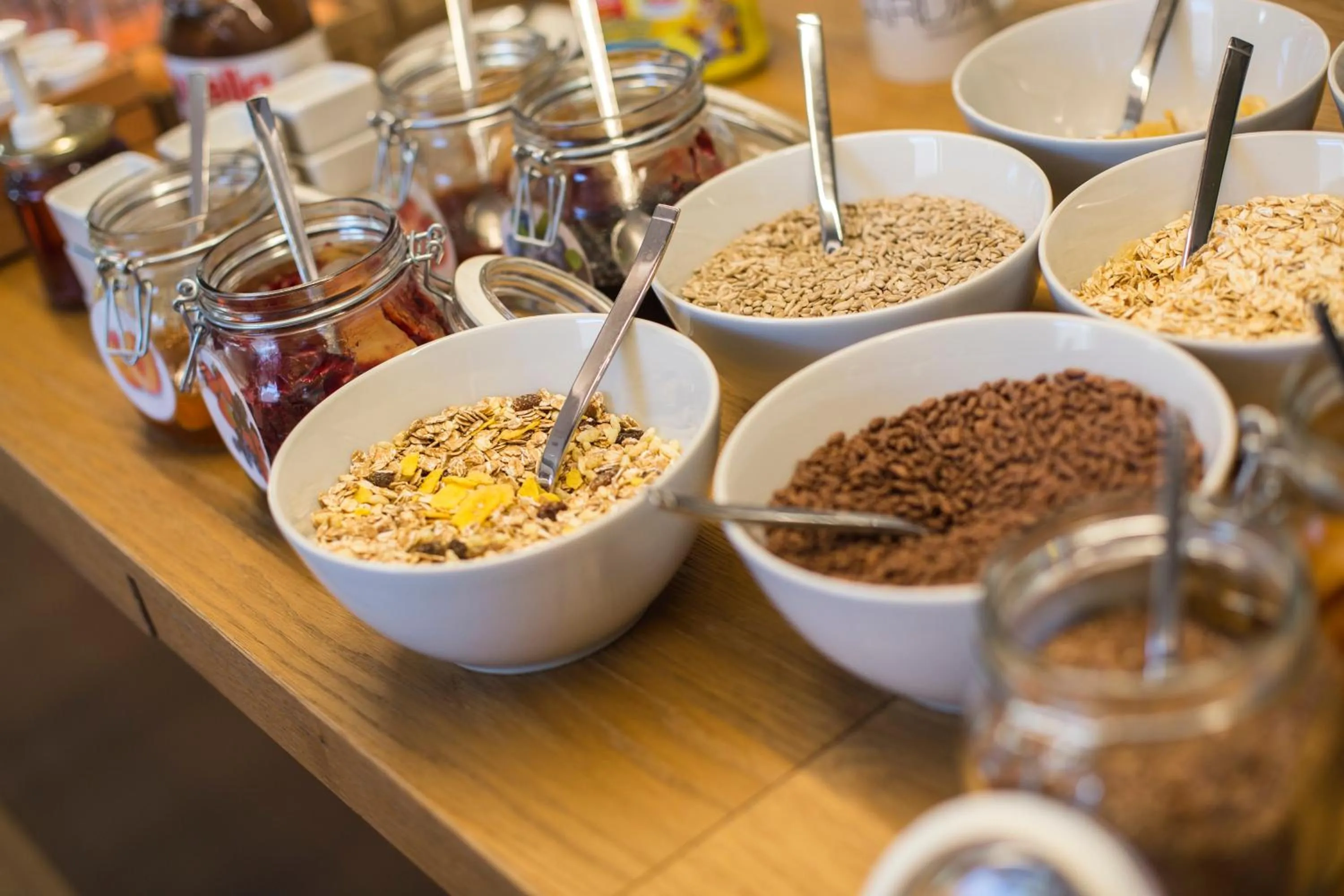 Italian breakfast in Holiday IV Gardan