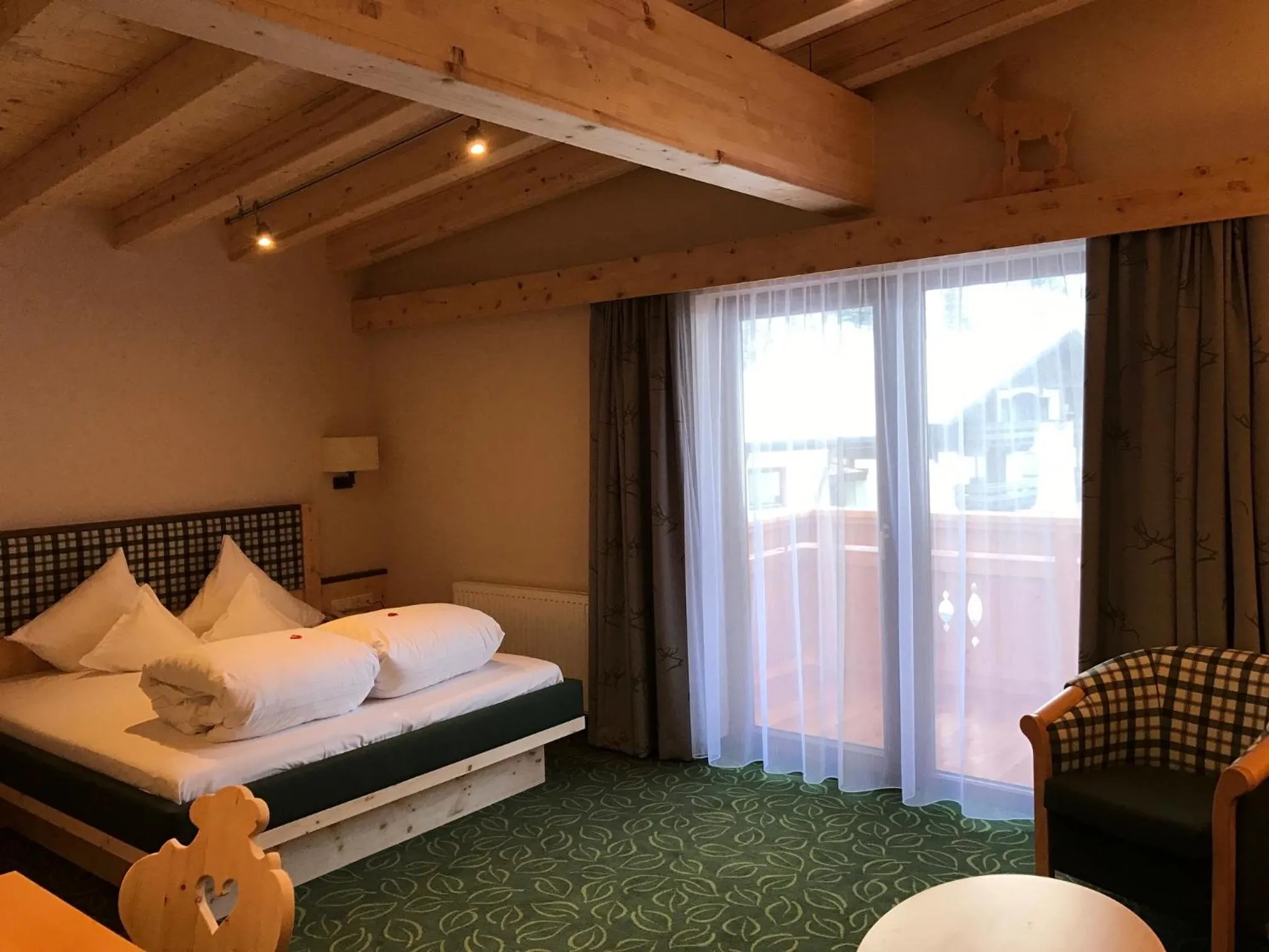 Bed in Hotel Gasthof Schöpf