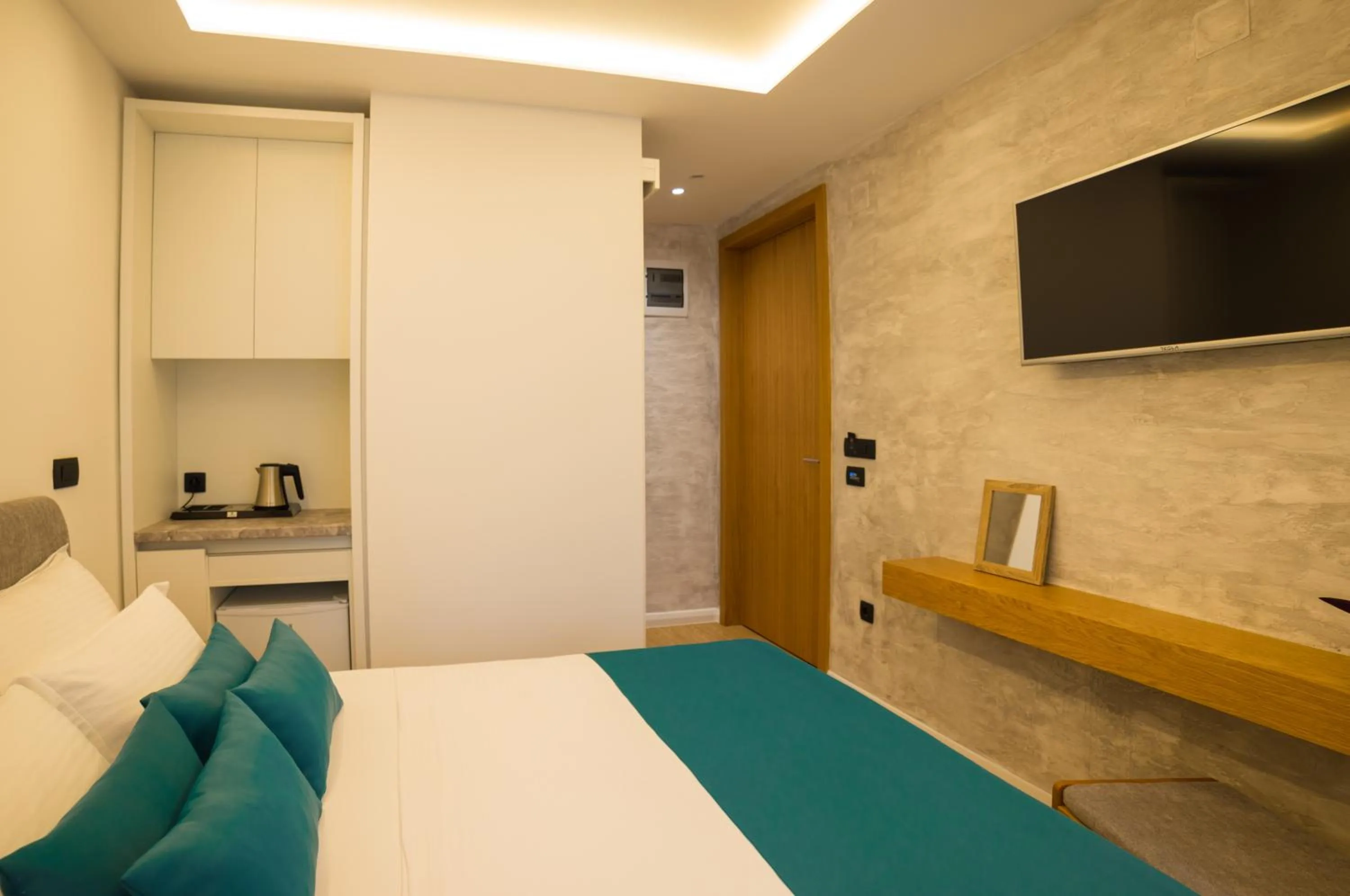 Bed in Hotel Admiral