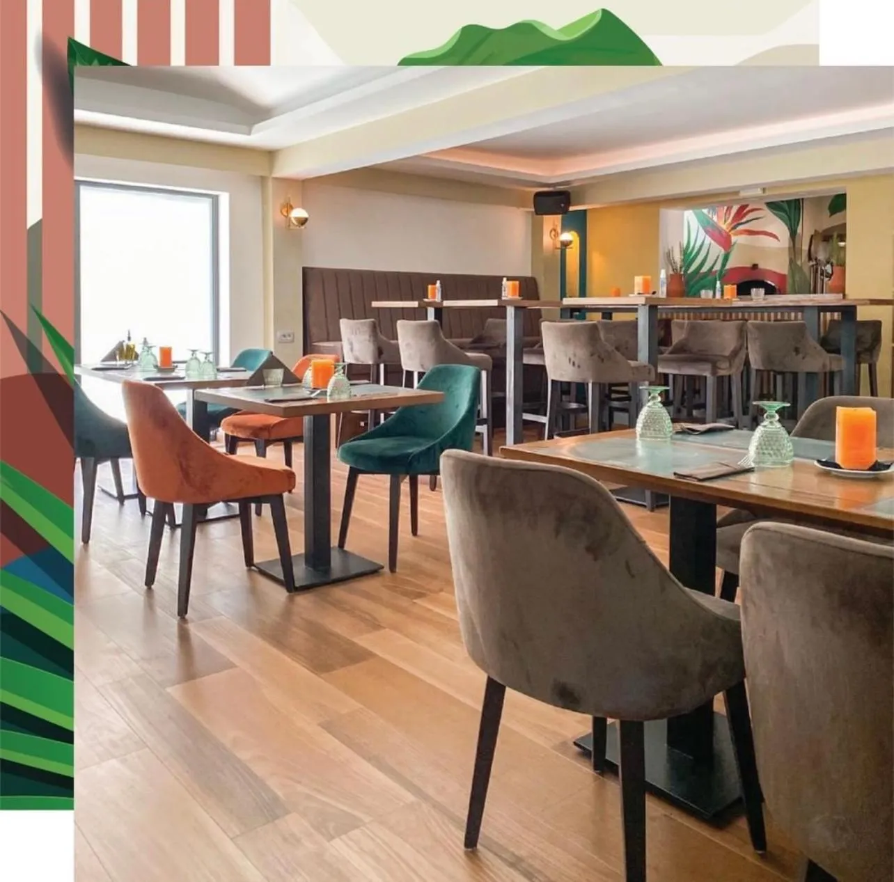 Restaurant/places to eat in Hotel Admiral