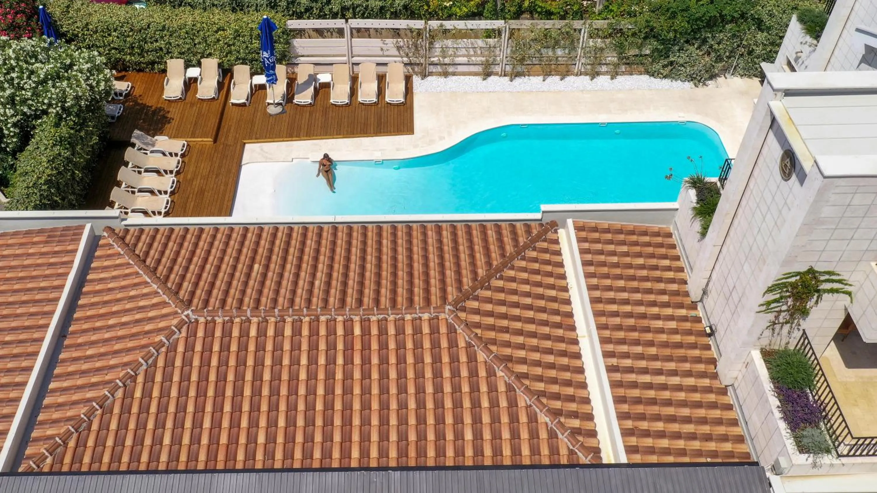 Swimming pool in Hotel Admiral