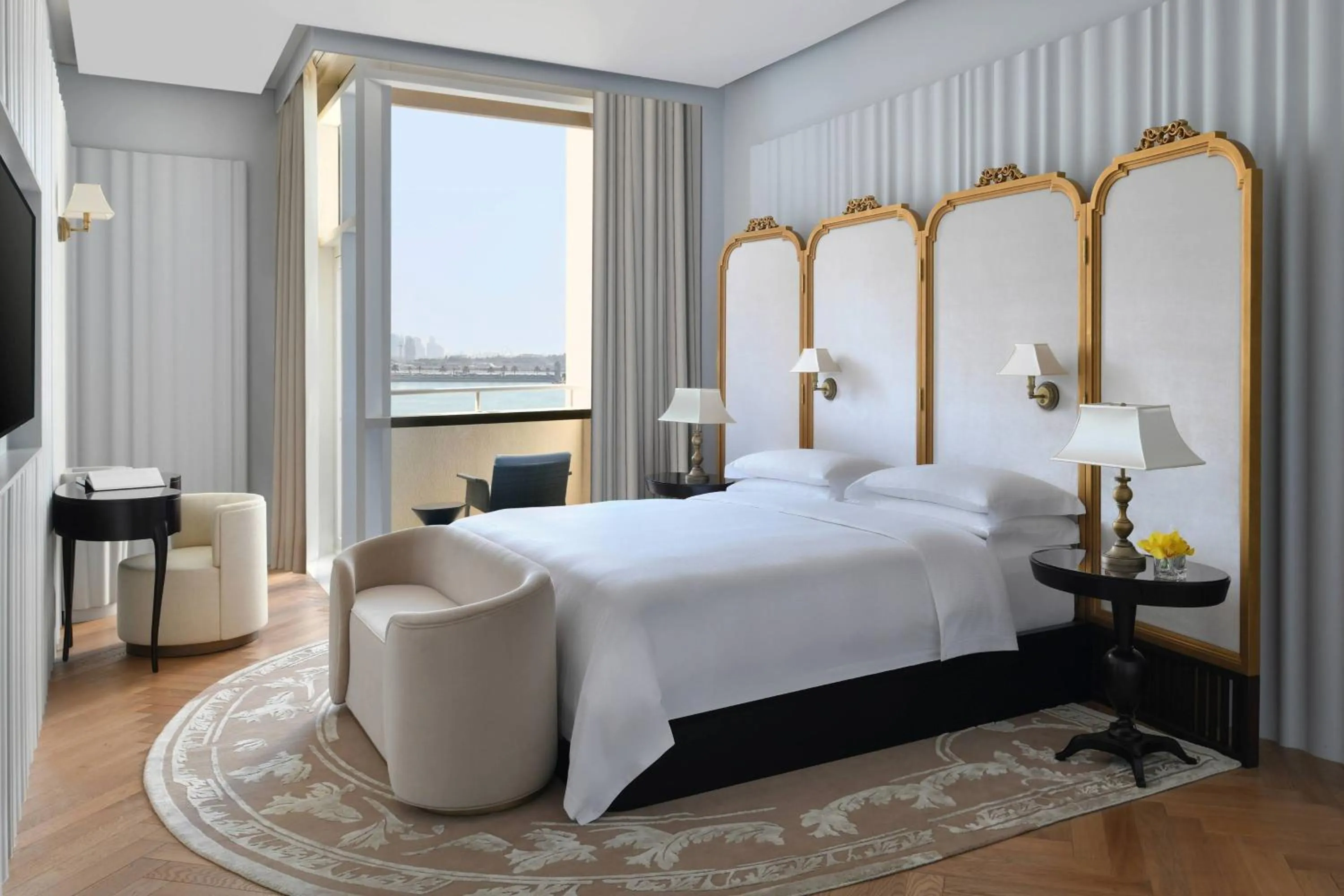 Bedroom, Bed in The Ritz-Carlton, Doha