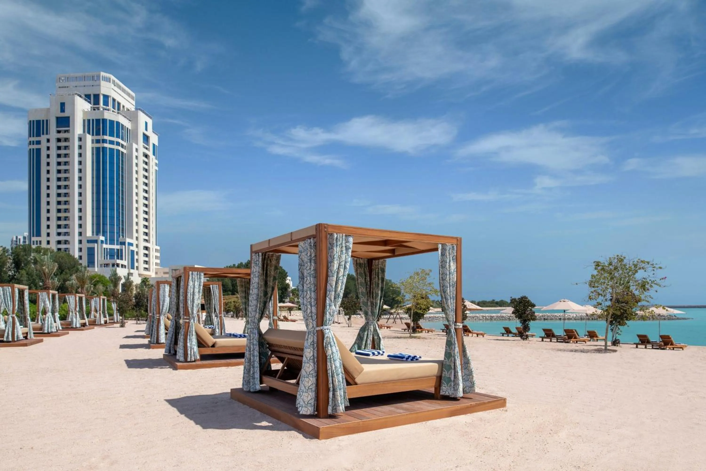 Beach in The Ritz-Carlton, Doha