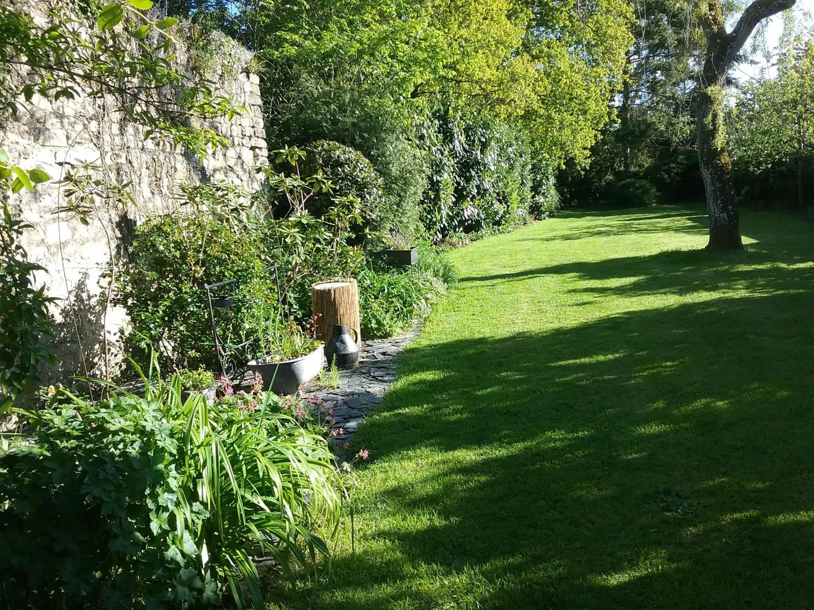Garden in Chambre d'hôte le 18-20