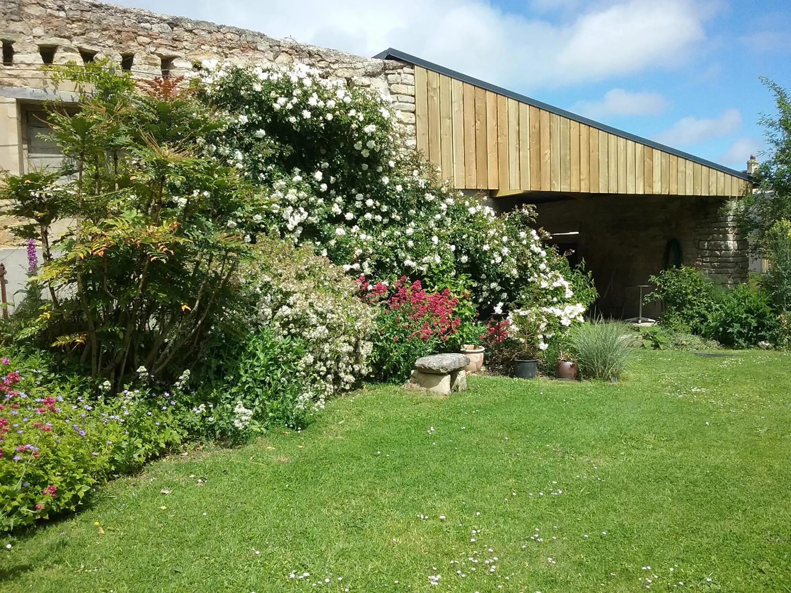 Garden in Chambre d'hôte le 18-20