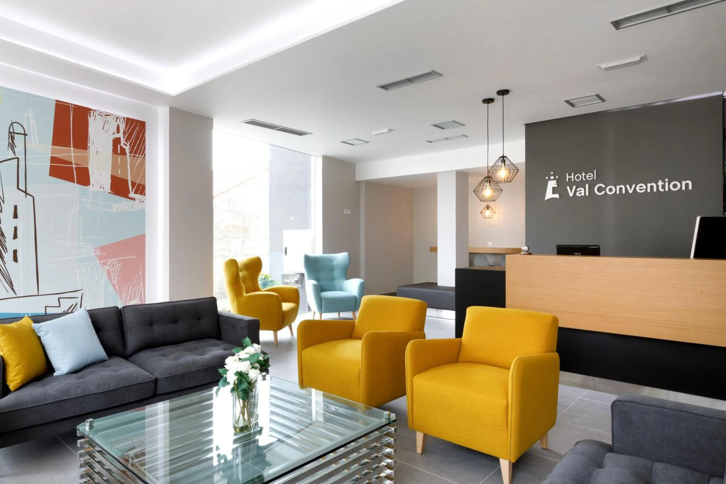 Lobby or reception in Hotel Val Convention