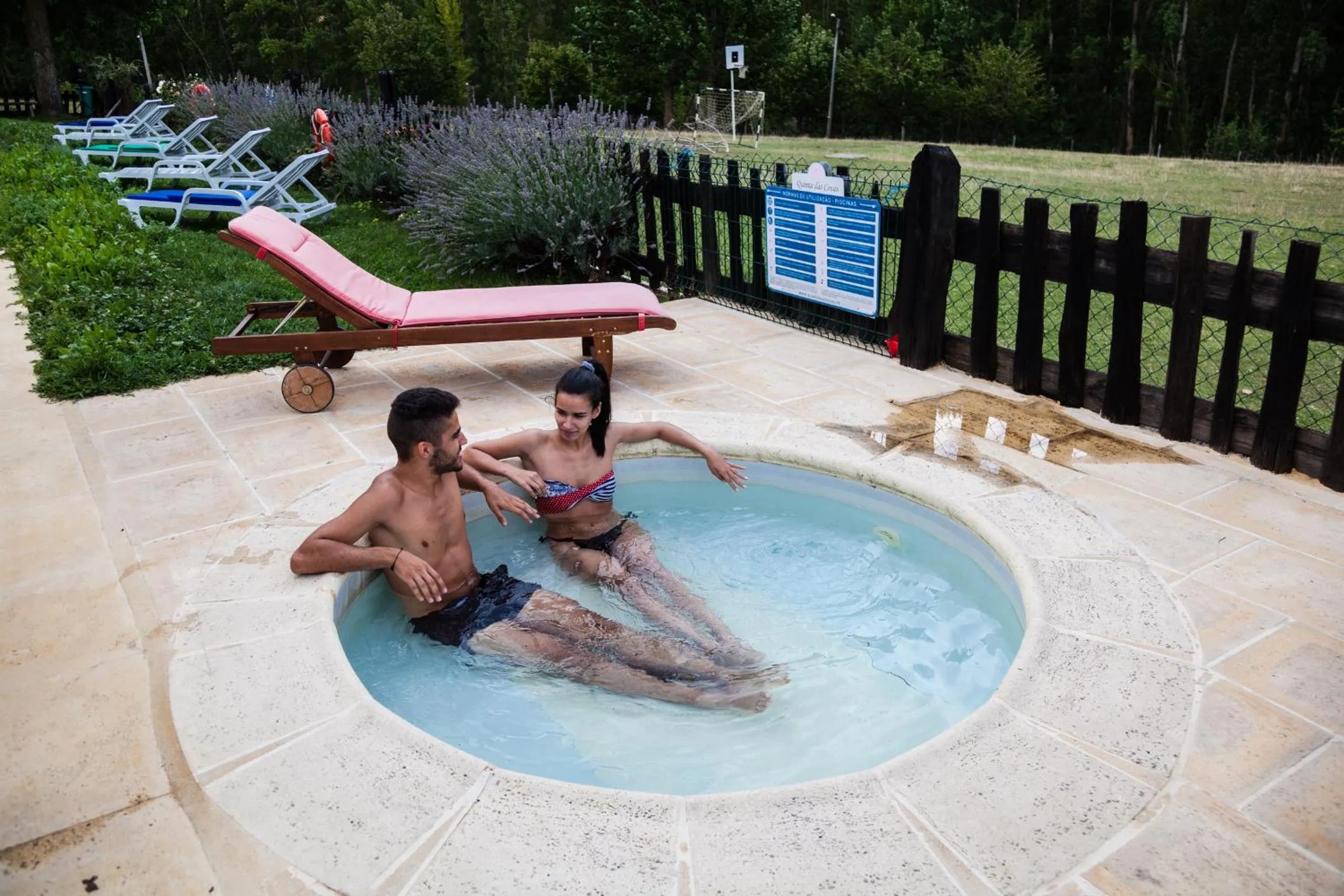 Swimming pool in A. Montesinho Turismo