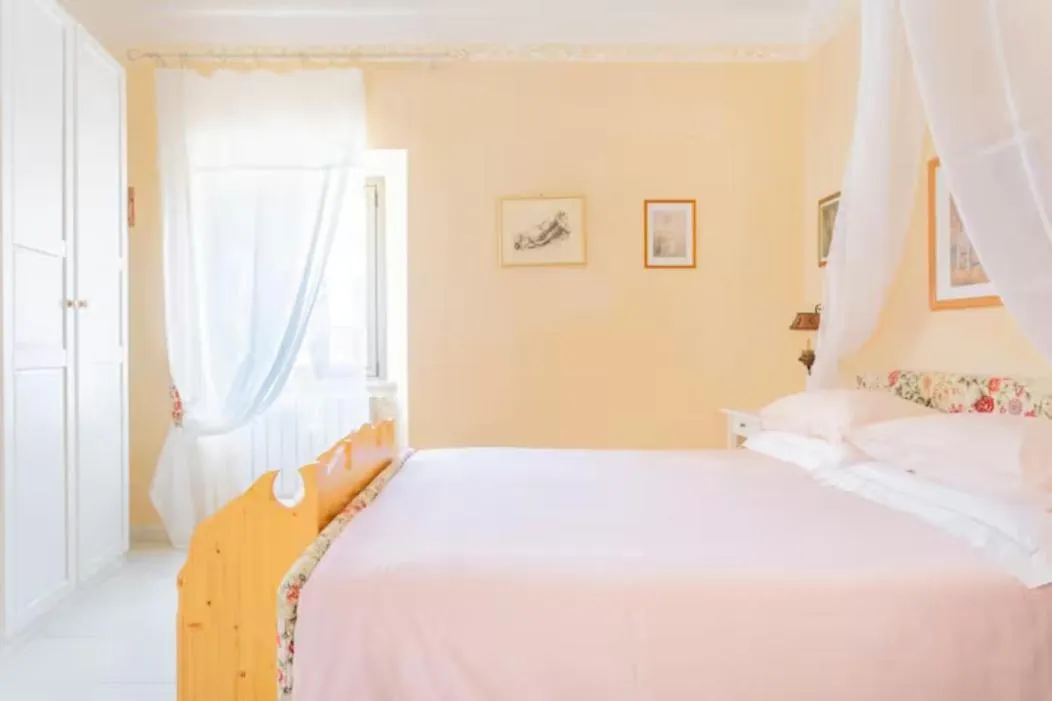 Bedroom, Bed in B&B La Finestra Sul Campanile