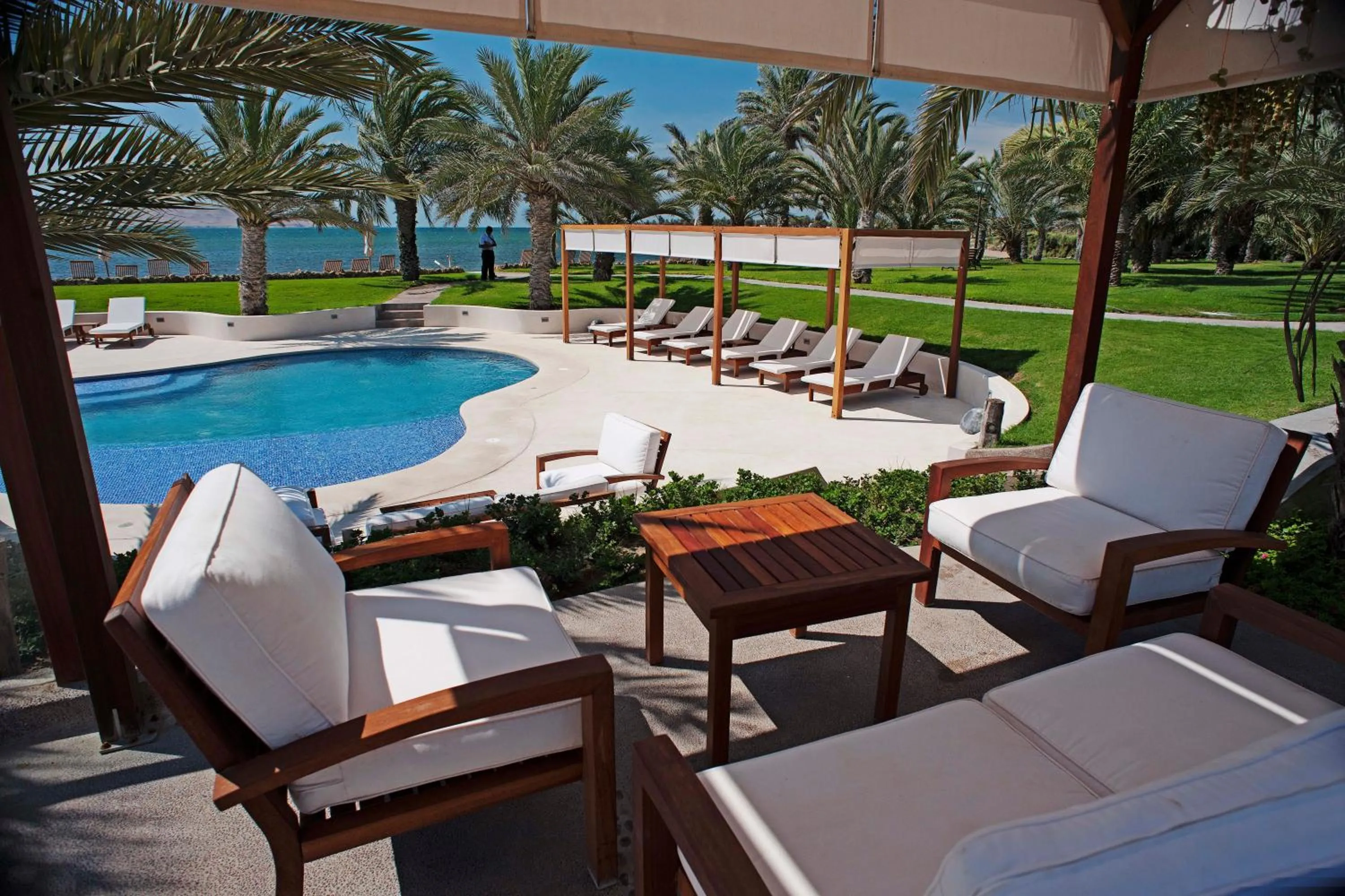 Swimming pool in La Hacienda Bahia Paracas