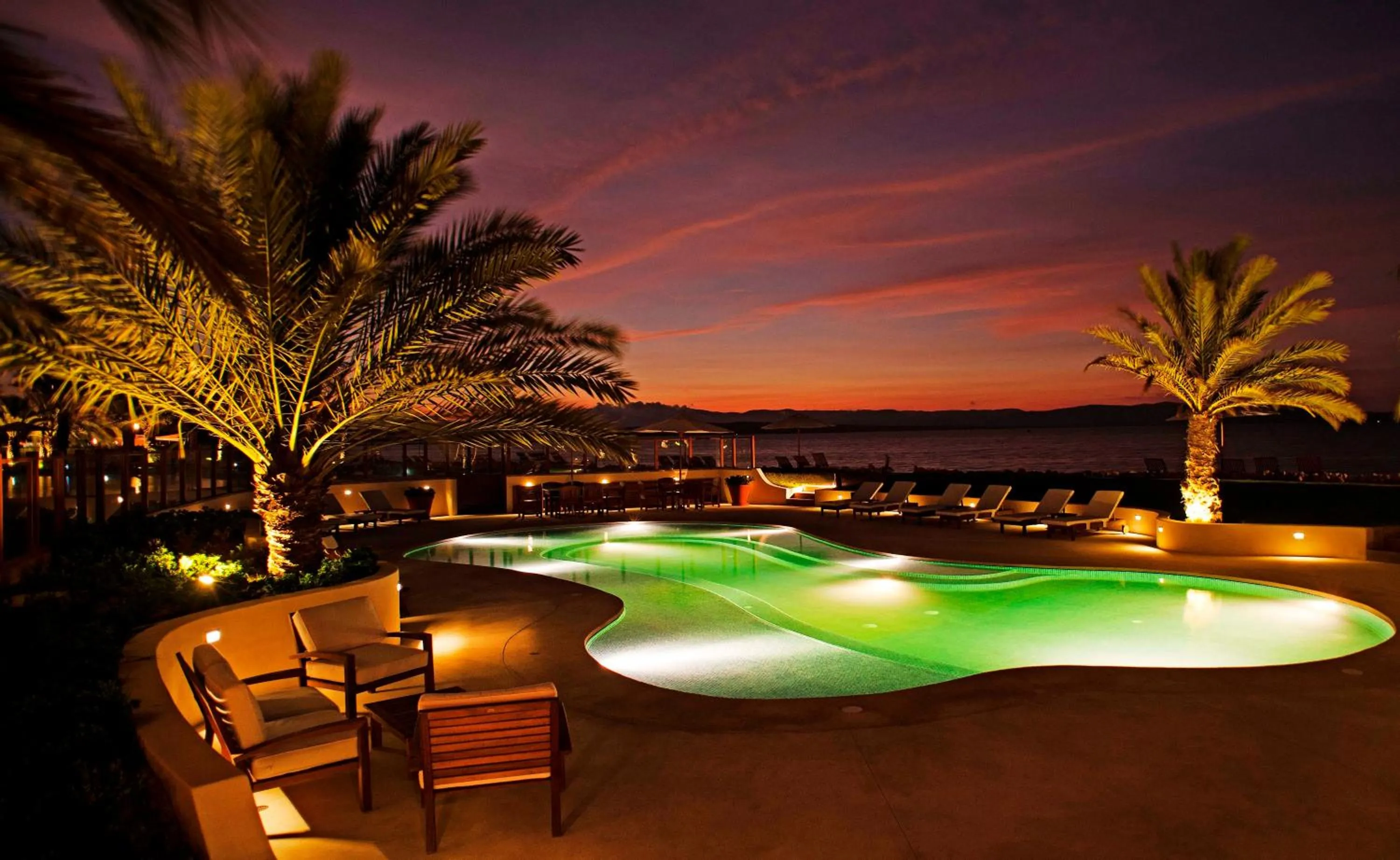Swimming pool in La Hacienda Bahia Paracas