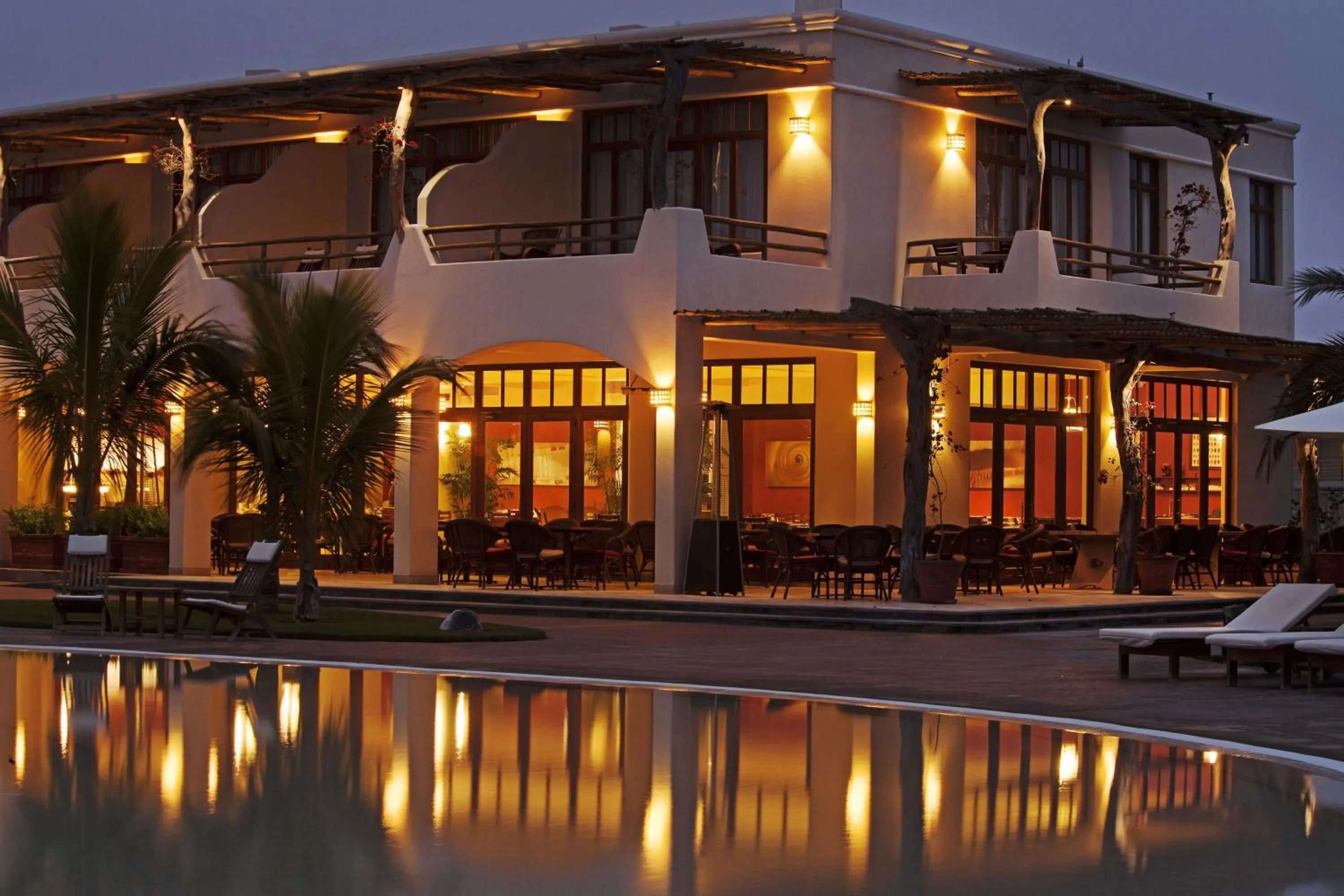 Restaurant/places to eat in La Hacienda Bahia Paracas