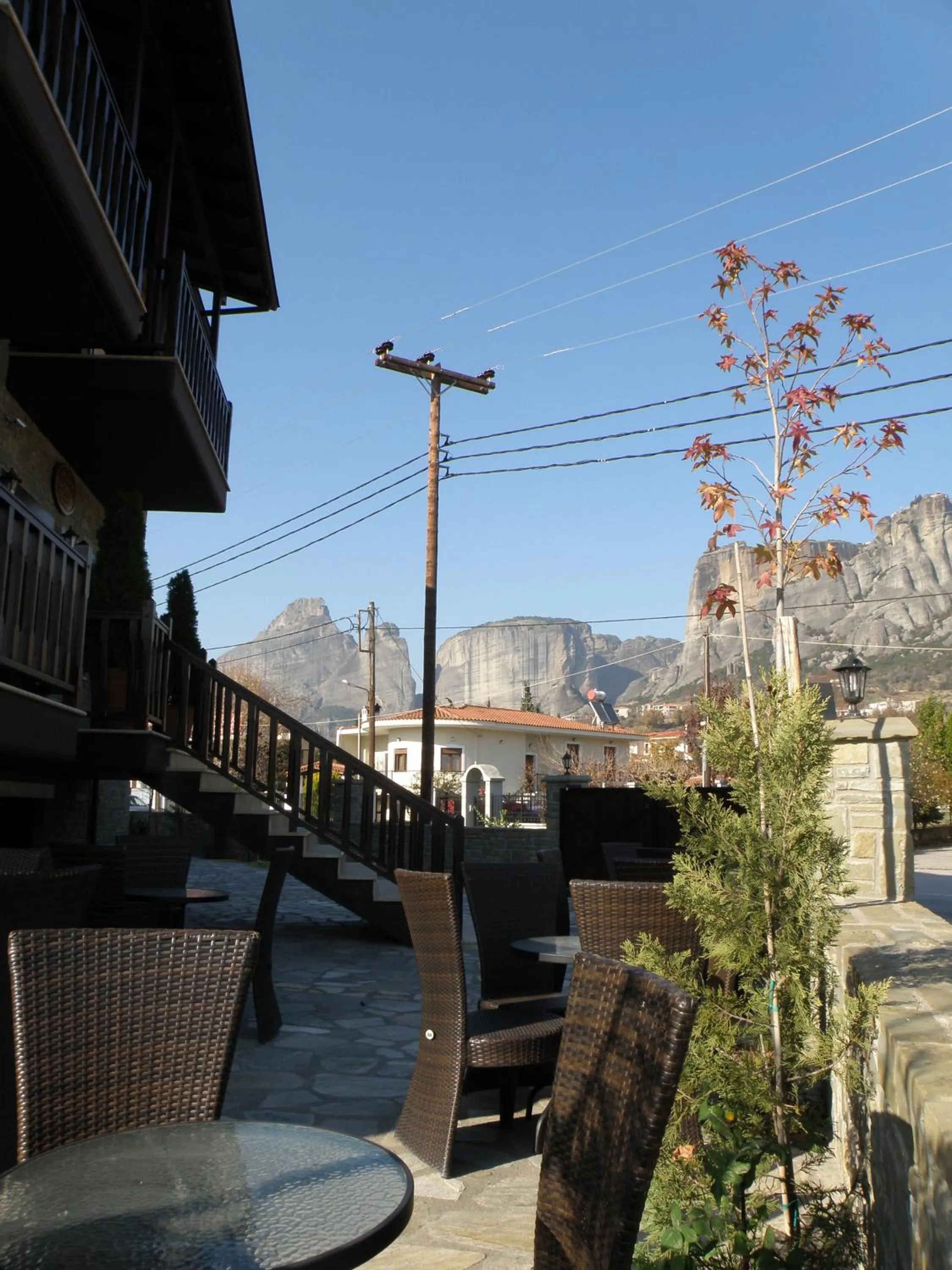 Balcony/Terrace in Guesthouse Iridanos
