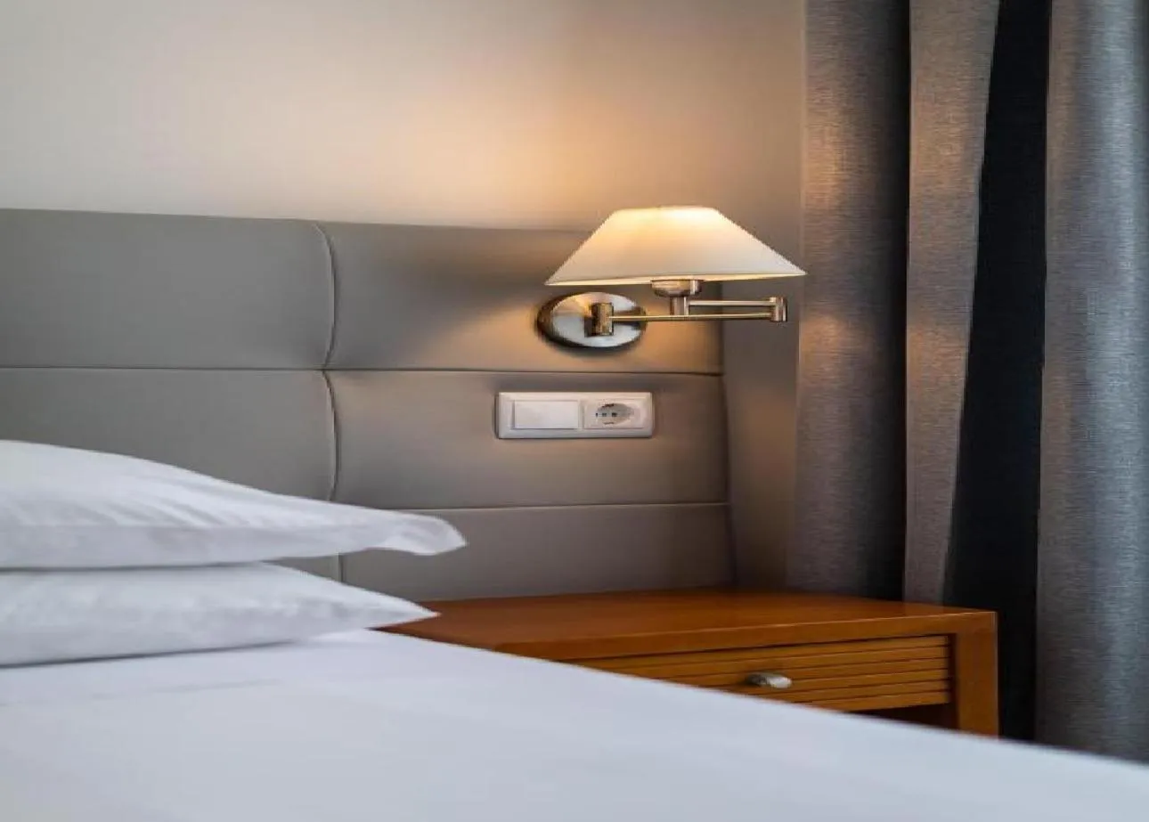 Bedroom, Bed in Hotel Arcanjo