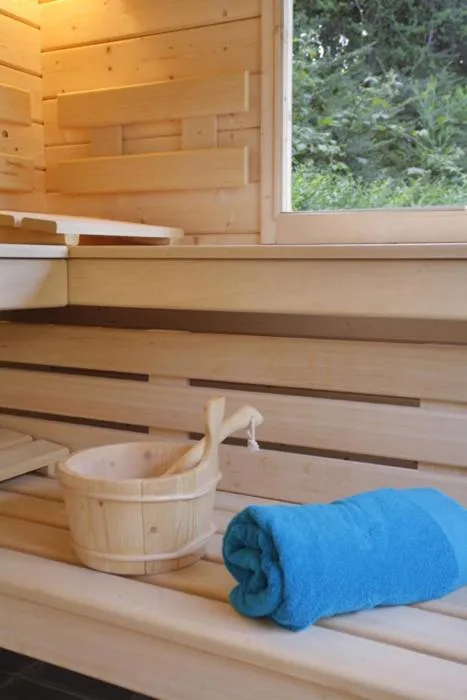 Sauna in The Originals Hôtel Le Cise Restaurant Chambres et Suites