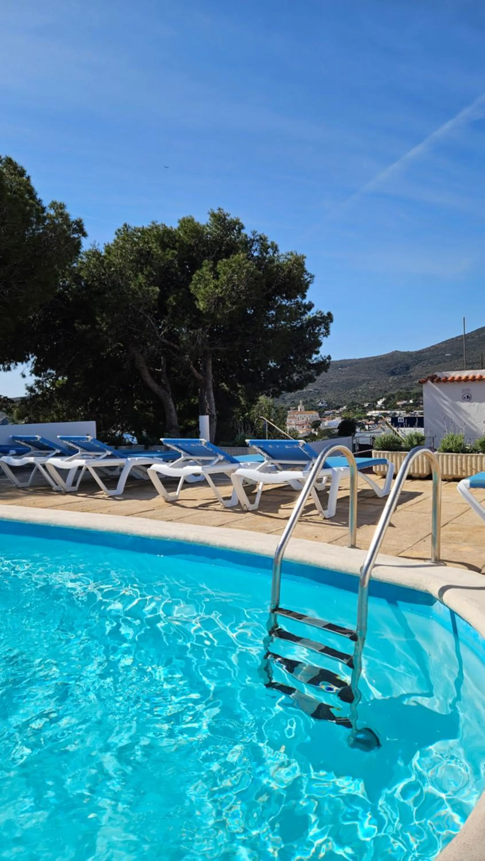 Swimming pool in Hotel S´Aguarda