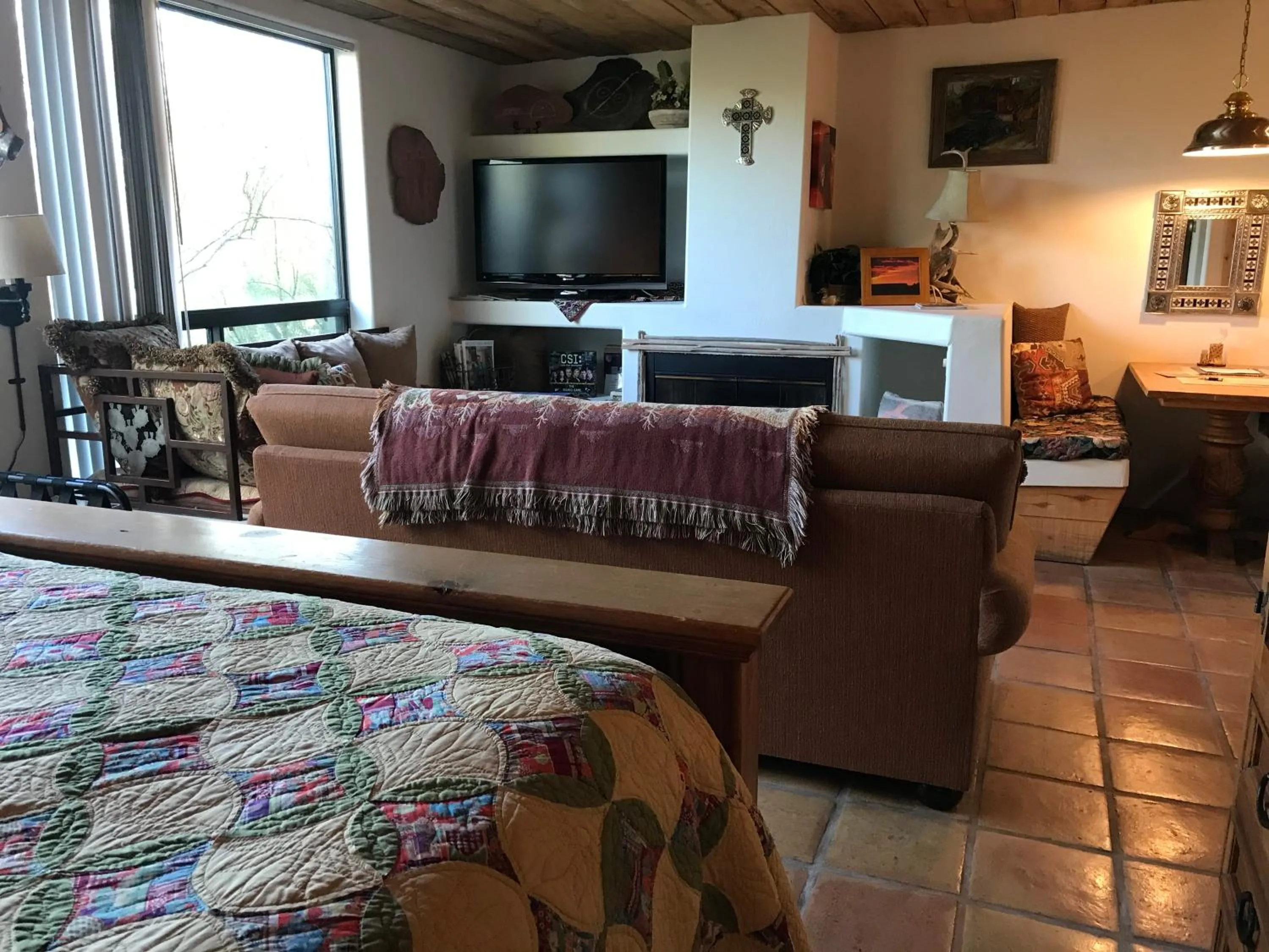 Bed in Spur Cross Inn