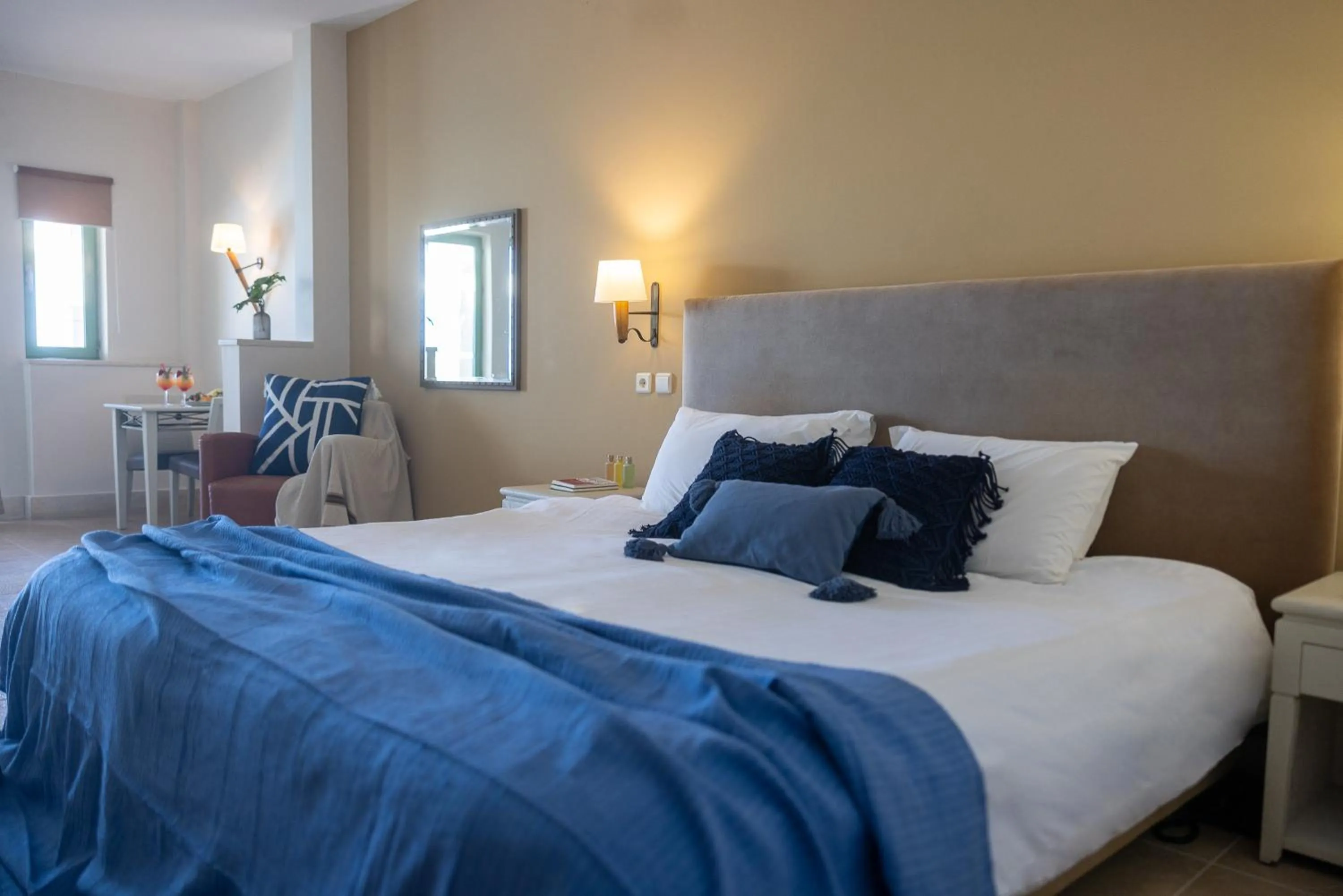 Bed in Giannoulis - Grand Bay Beach Resort (Exclusive Adults Only)