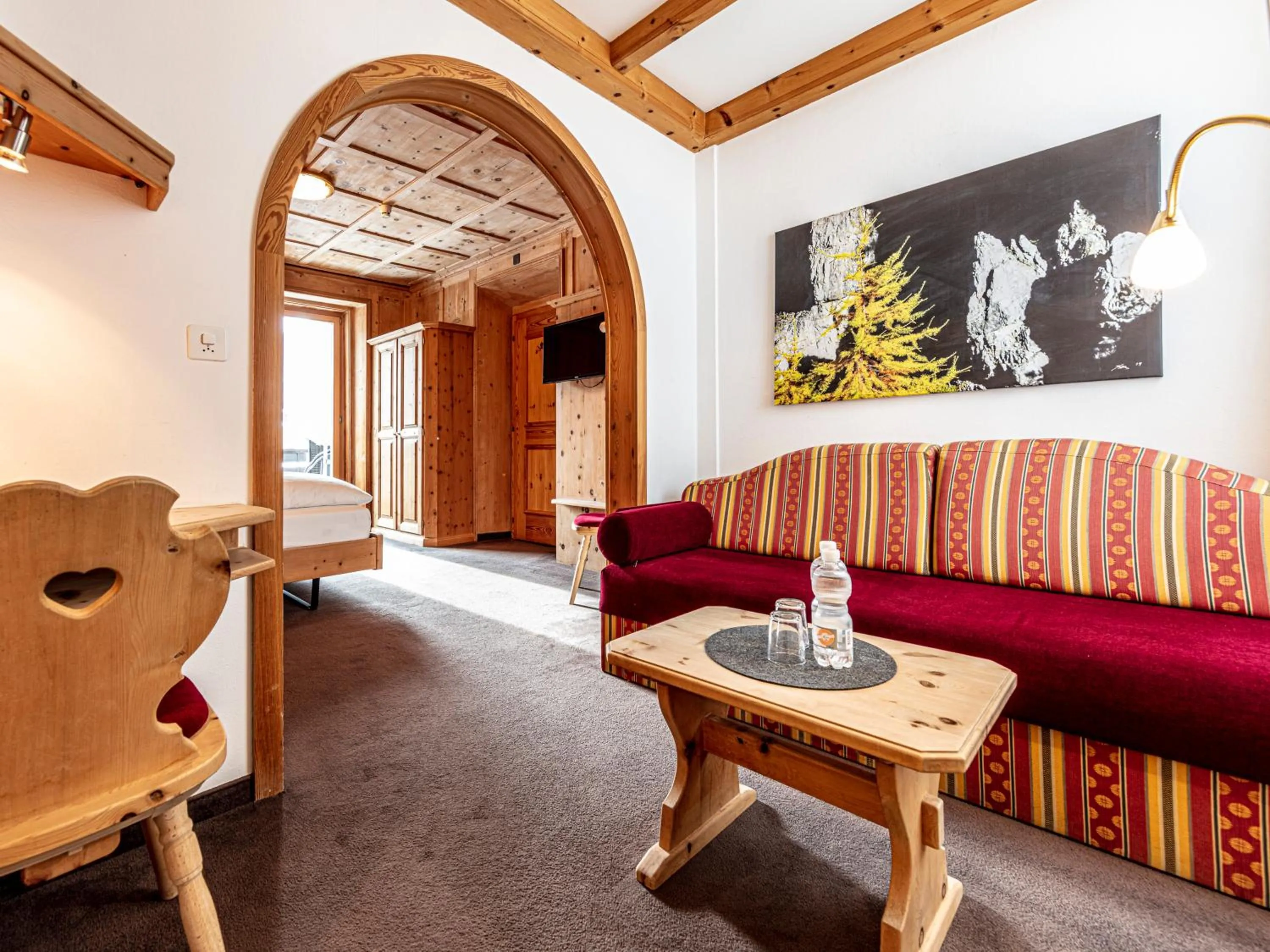 Seating area in Hotel Filli