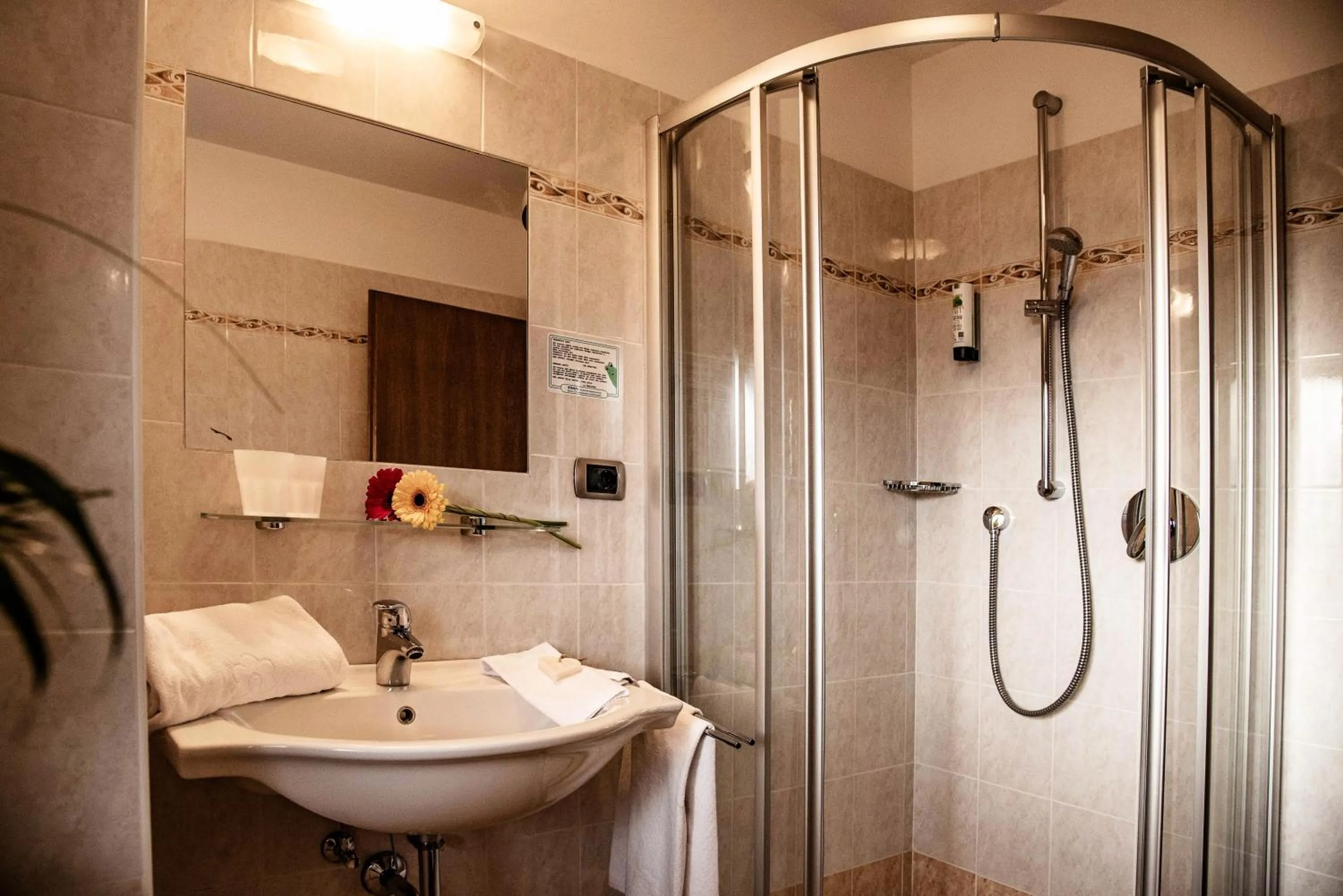 Shower in Active Hotel Sonne