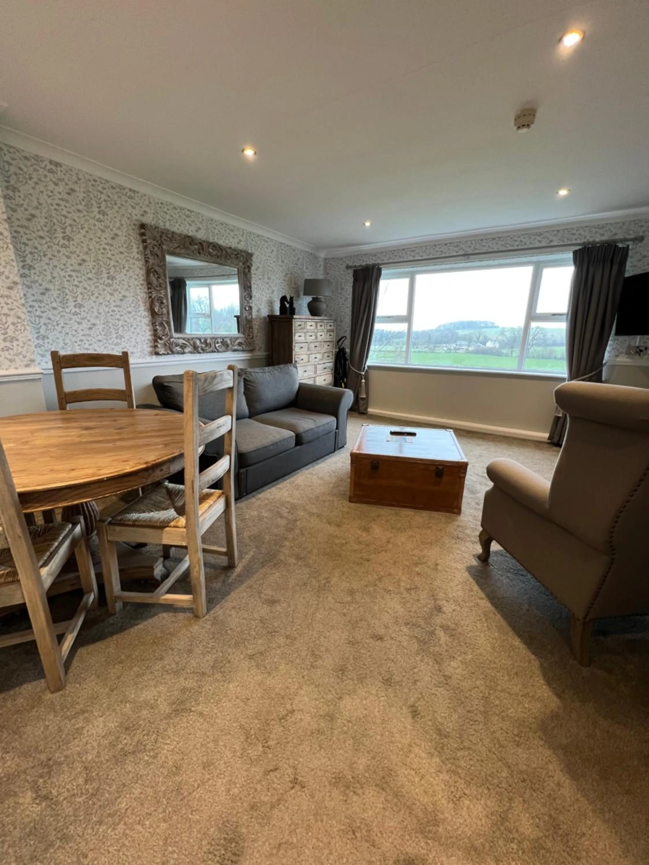 Seating area in Stirk House Hotel