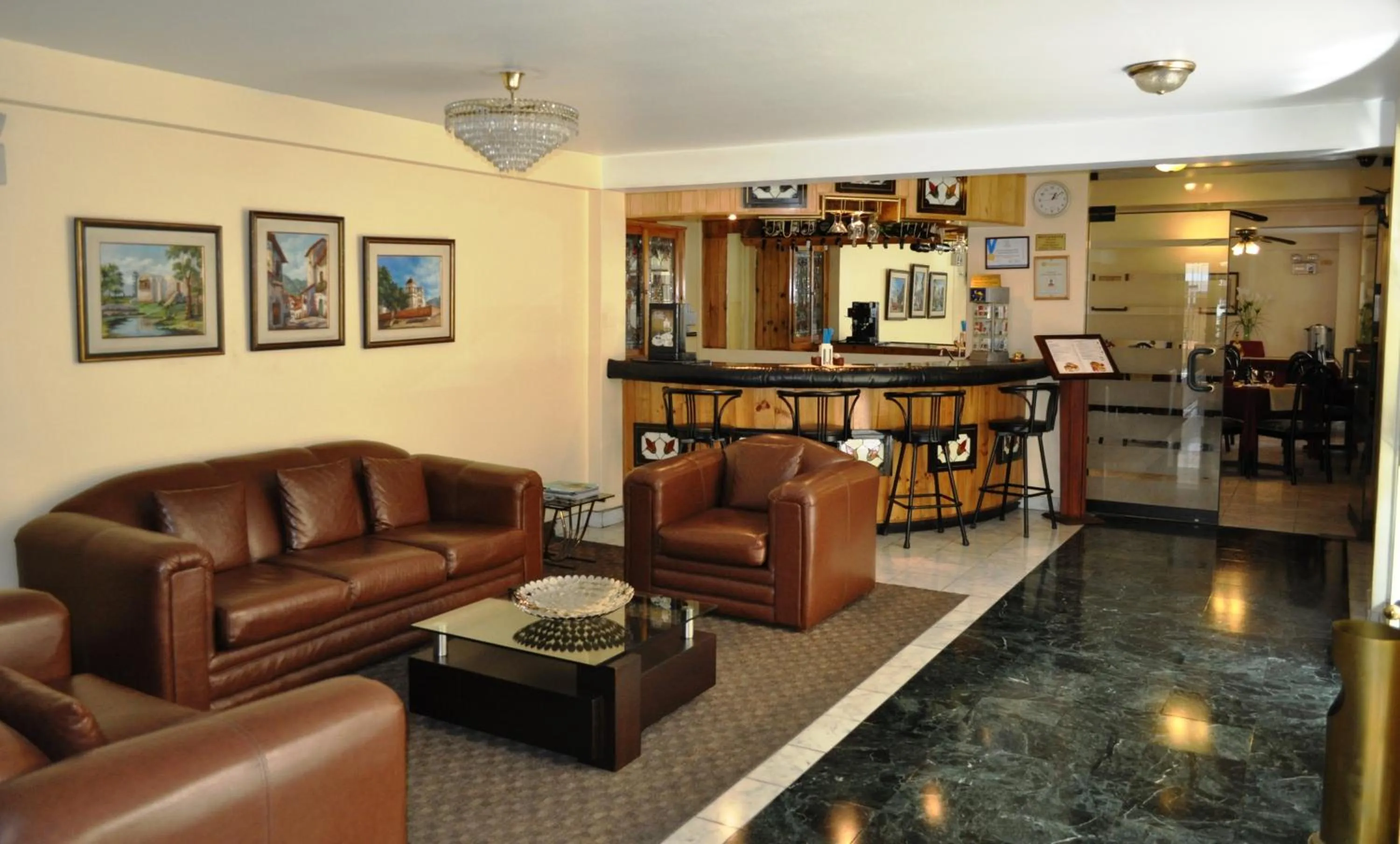 Lounge or bar in Embajadores Hotel