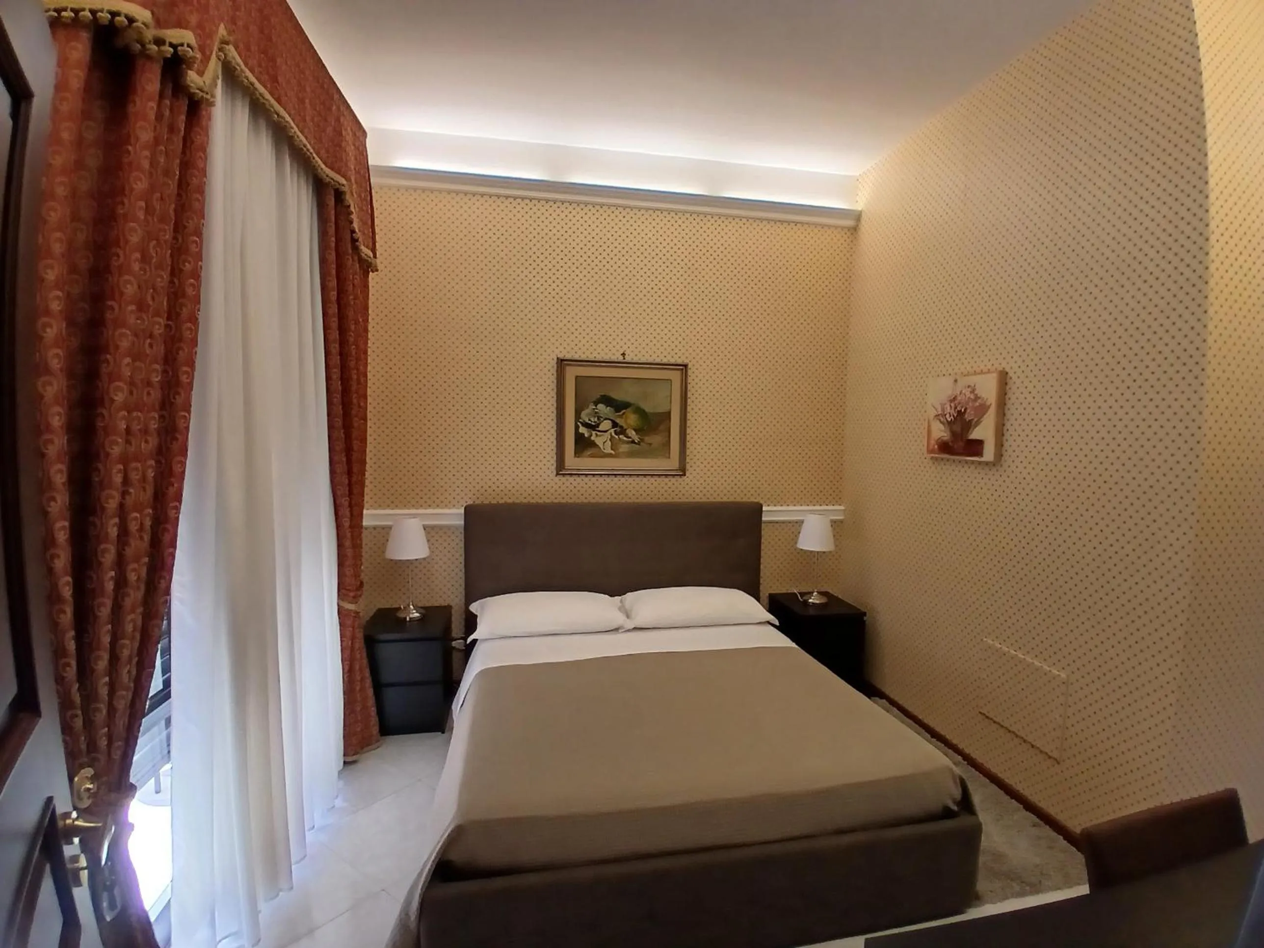 Bed in La Suite del Vulcano