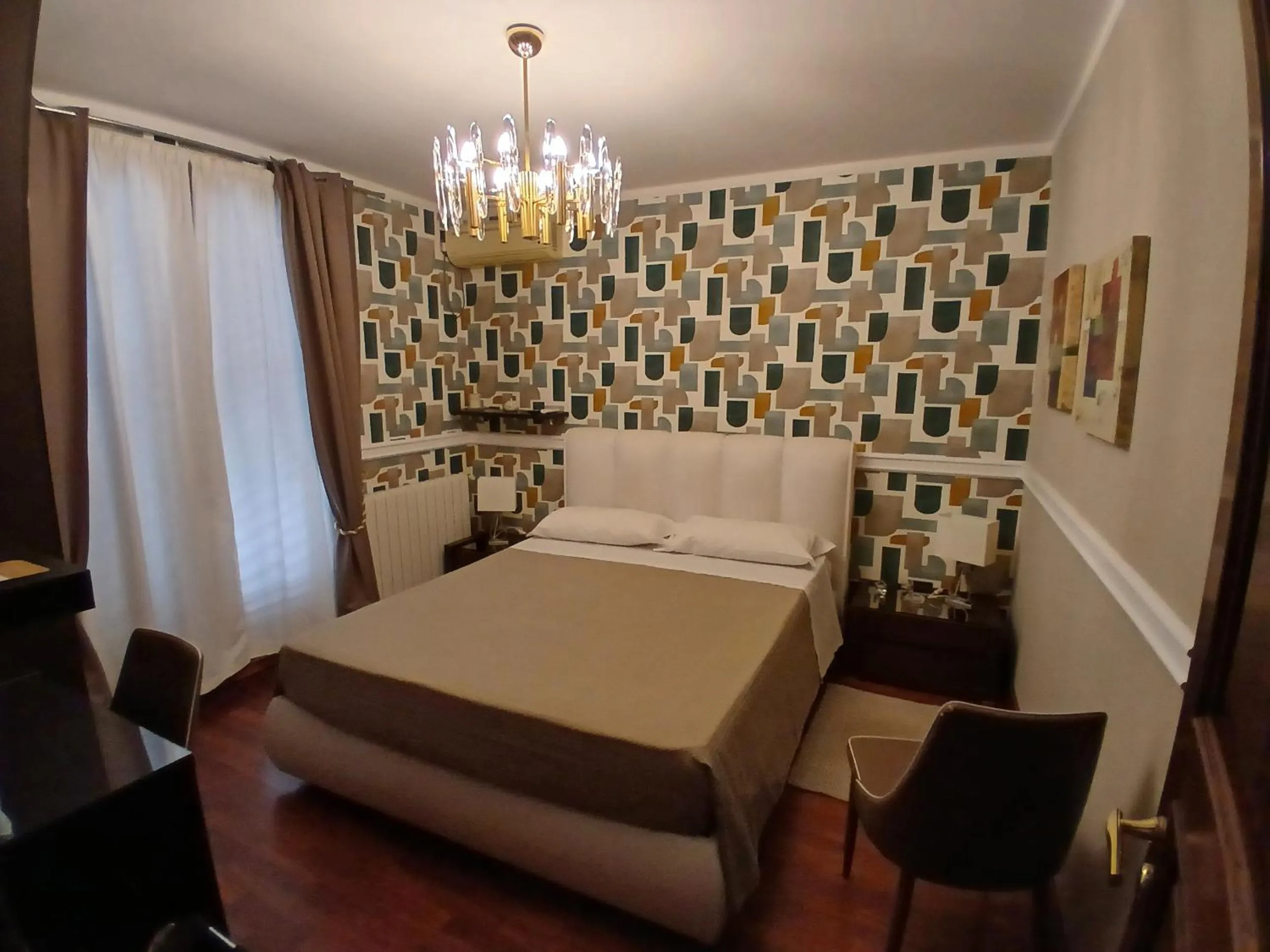 Bed in La Suite del Vulcano