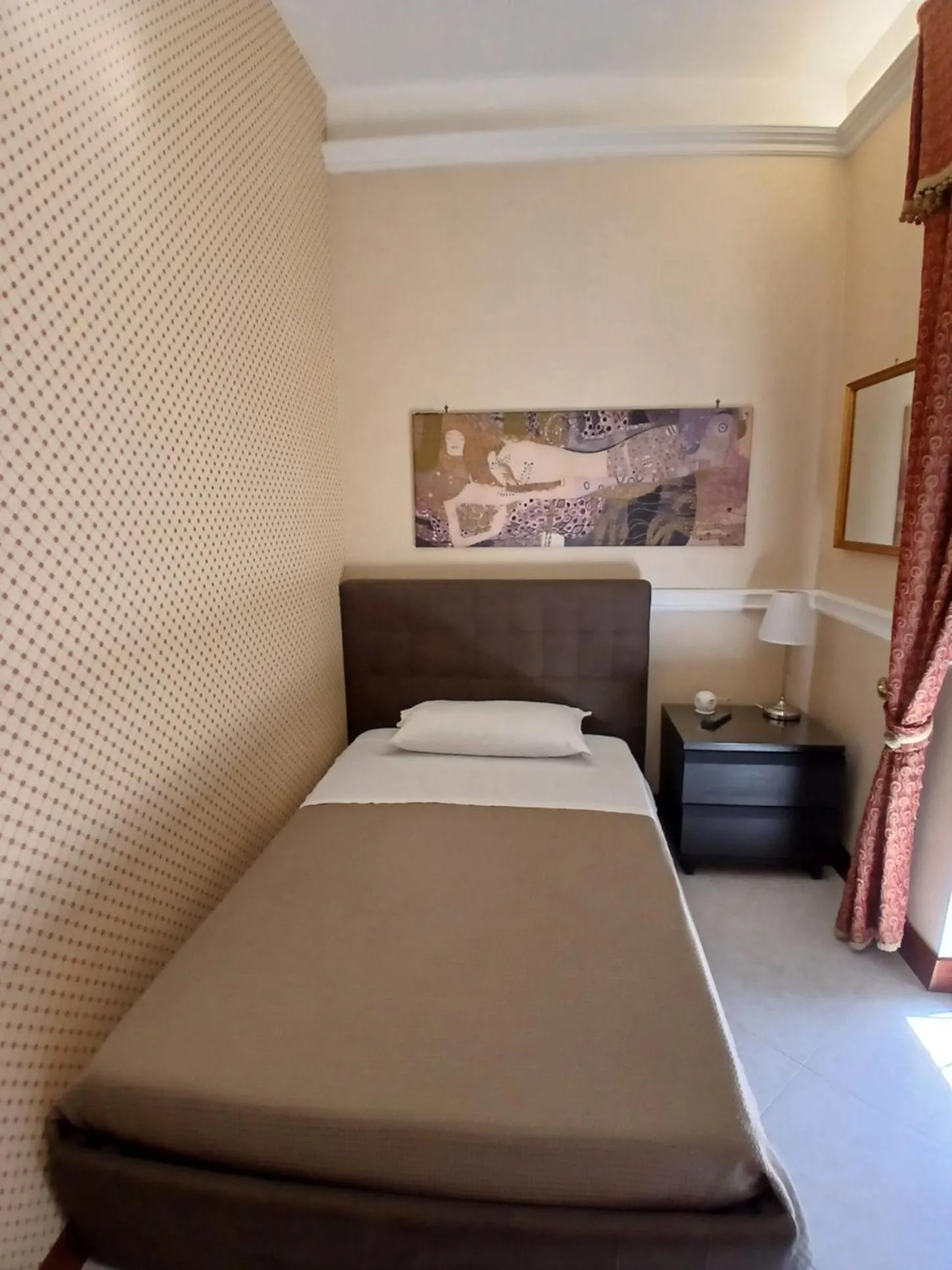 Bed in La Suite del Vulcano
