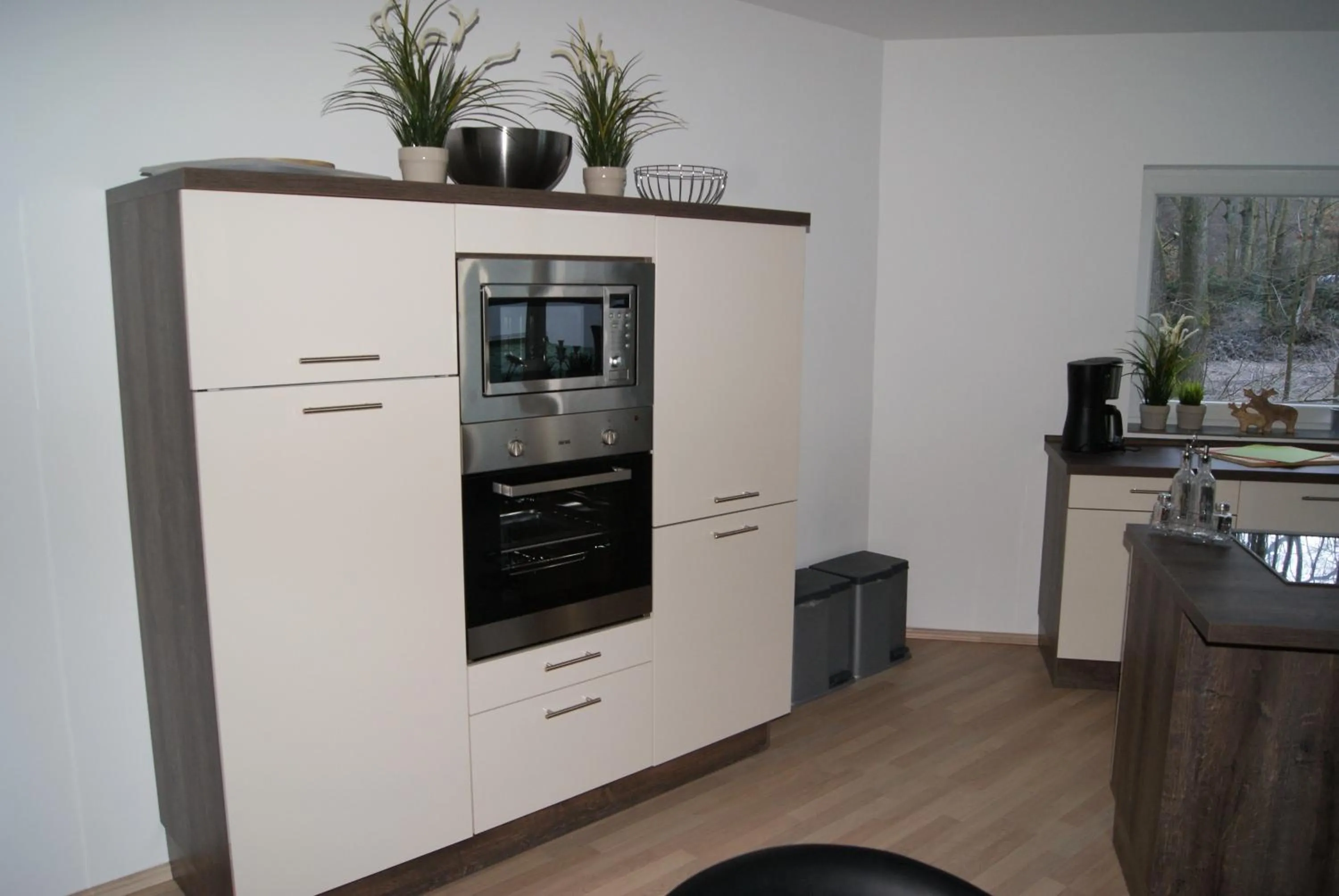 Kitchen or kitchenette in Ferienwohnungen TalBach