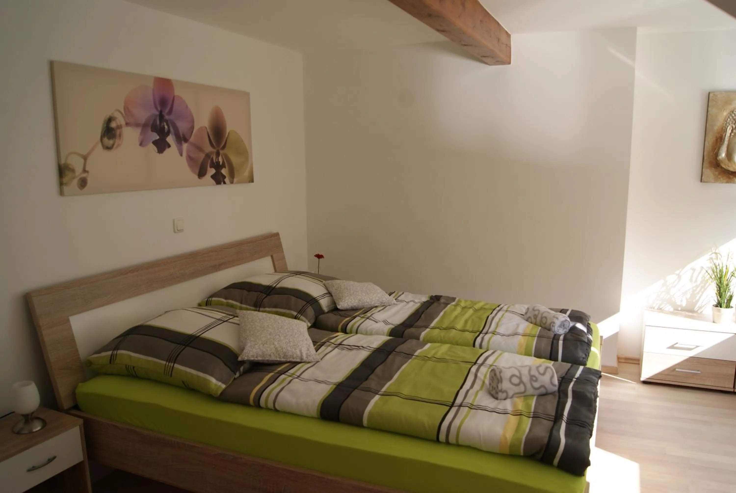 Bedroom, Bed in Ferienwohnungen TalBach