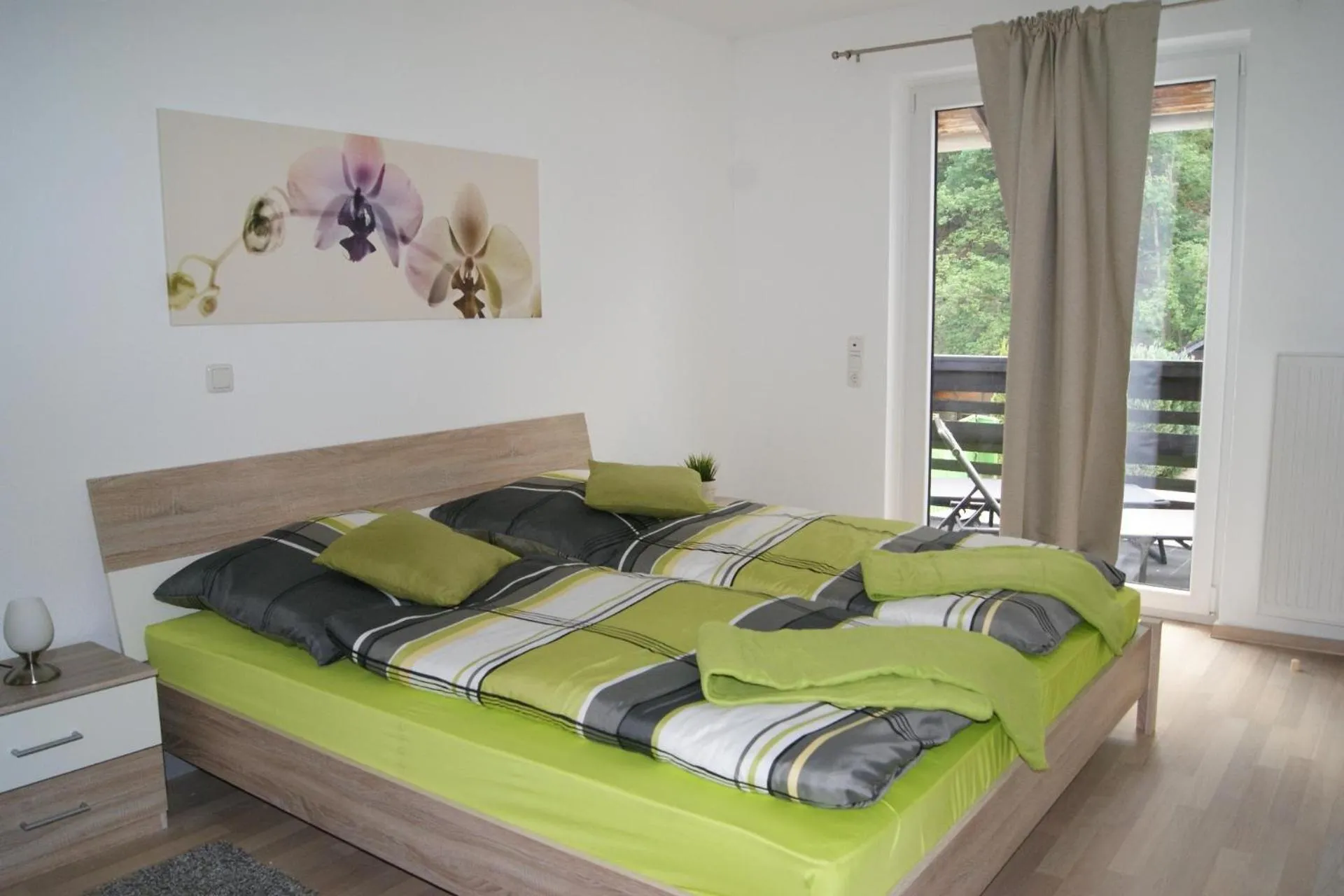Bed in Ferienwohnungen TalBach