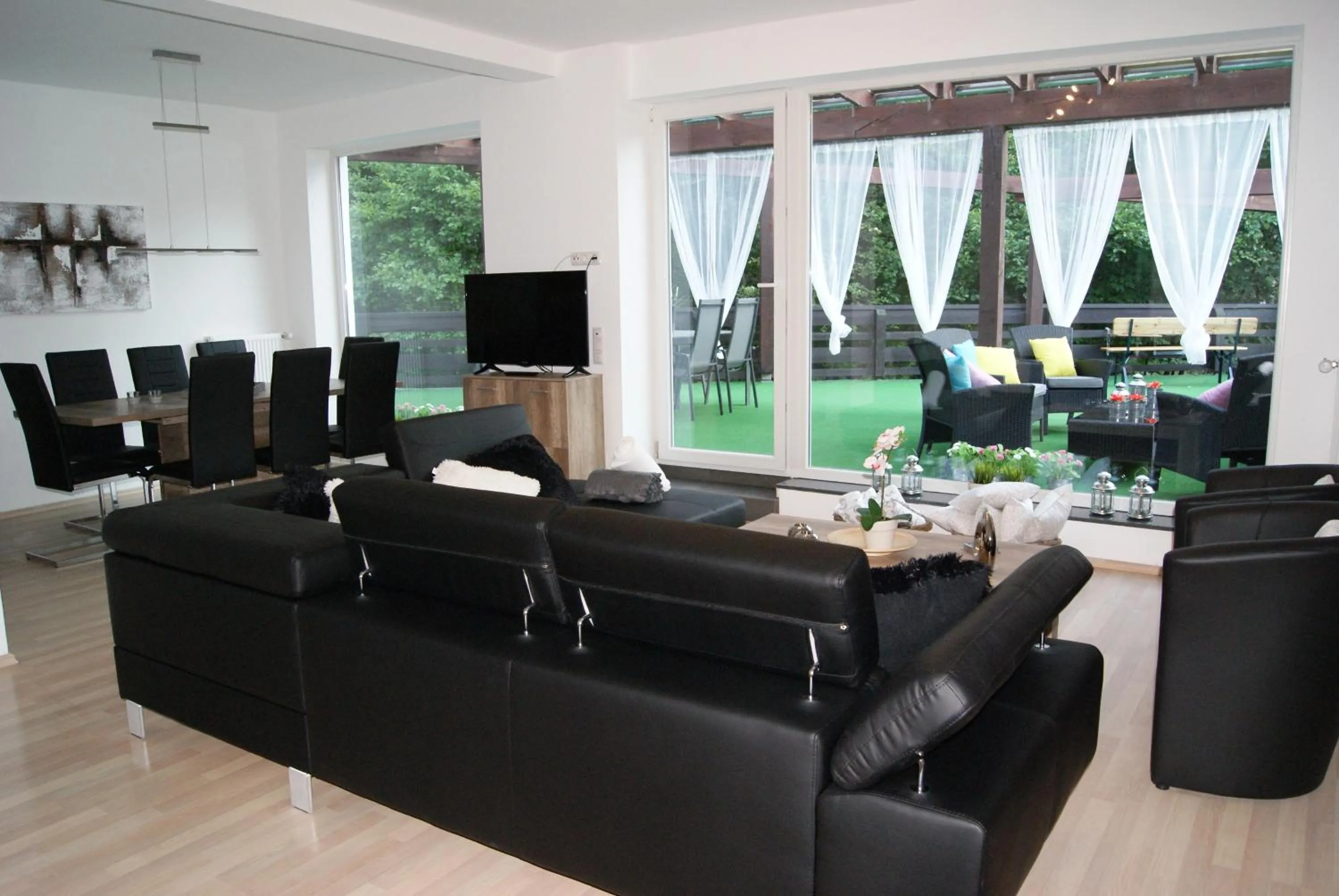 Seating area in Ferienwohnungen TalBach