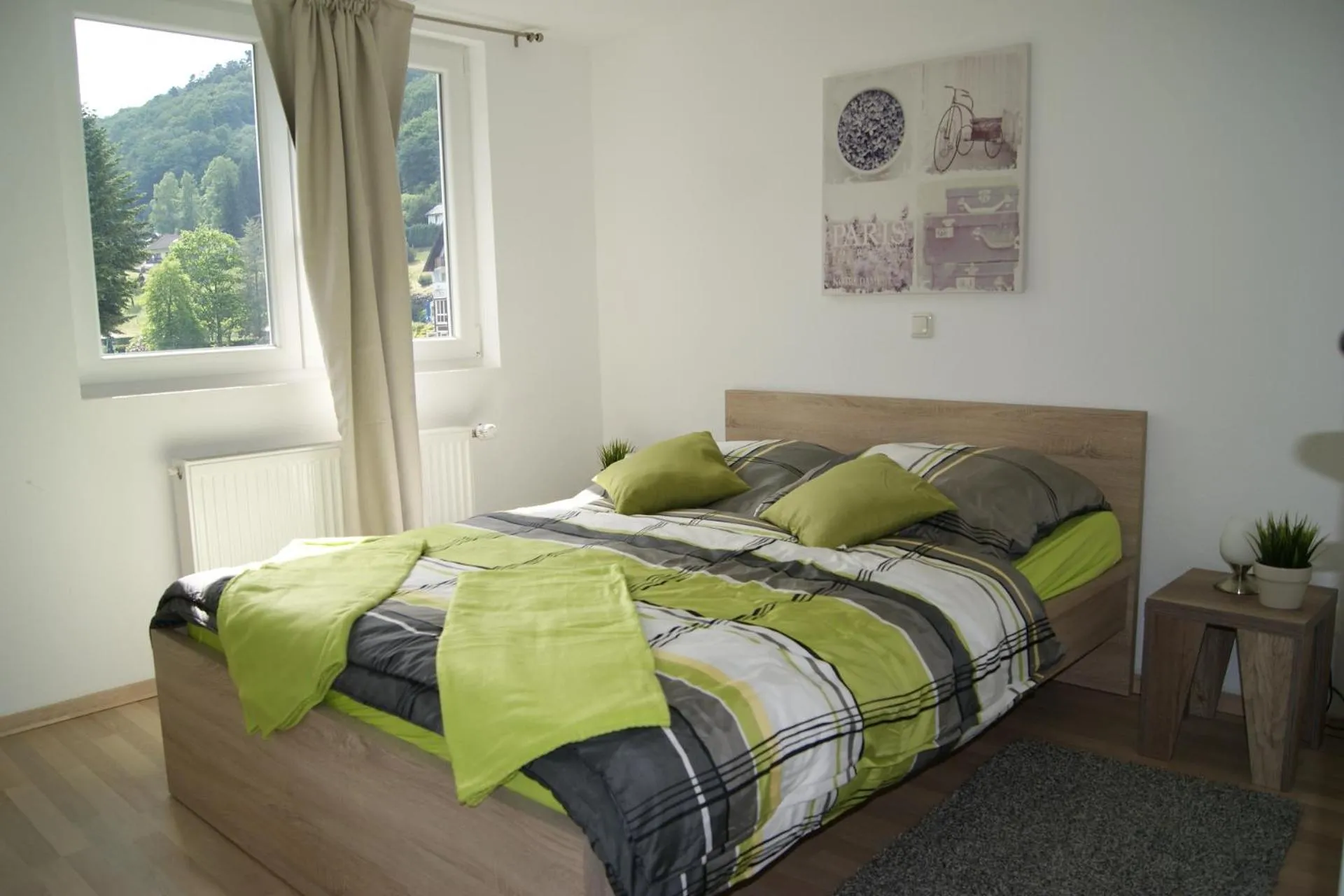 Bed in Ferienwohnungen TalBach