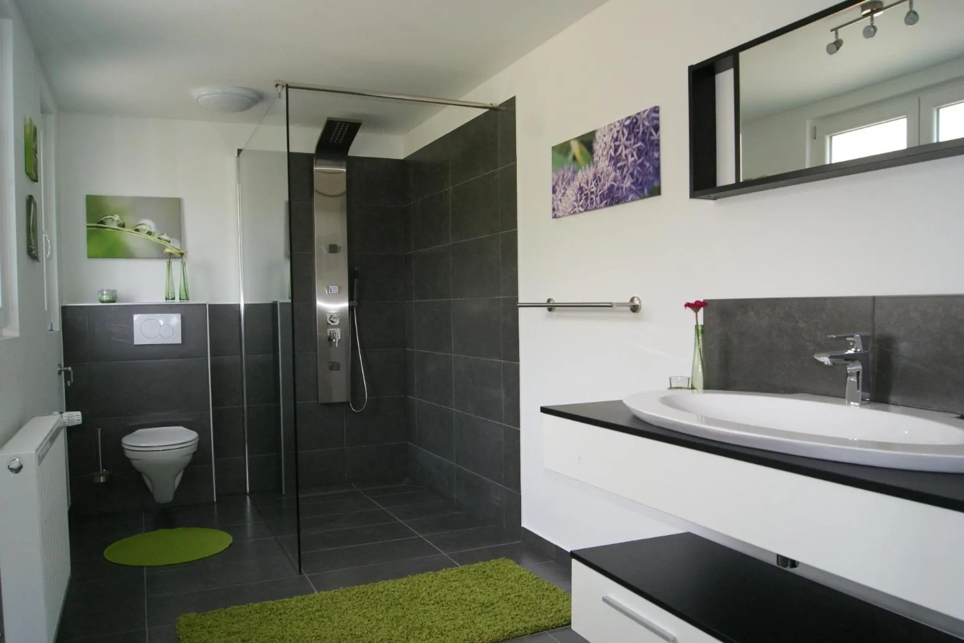 Bathroom in Ferienwohnungen TalBach