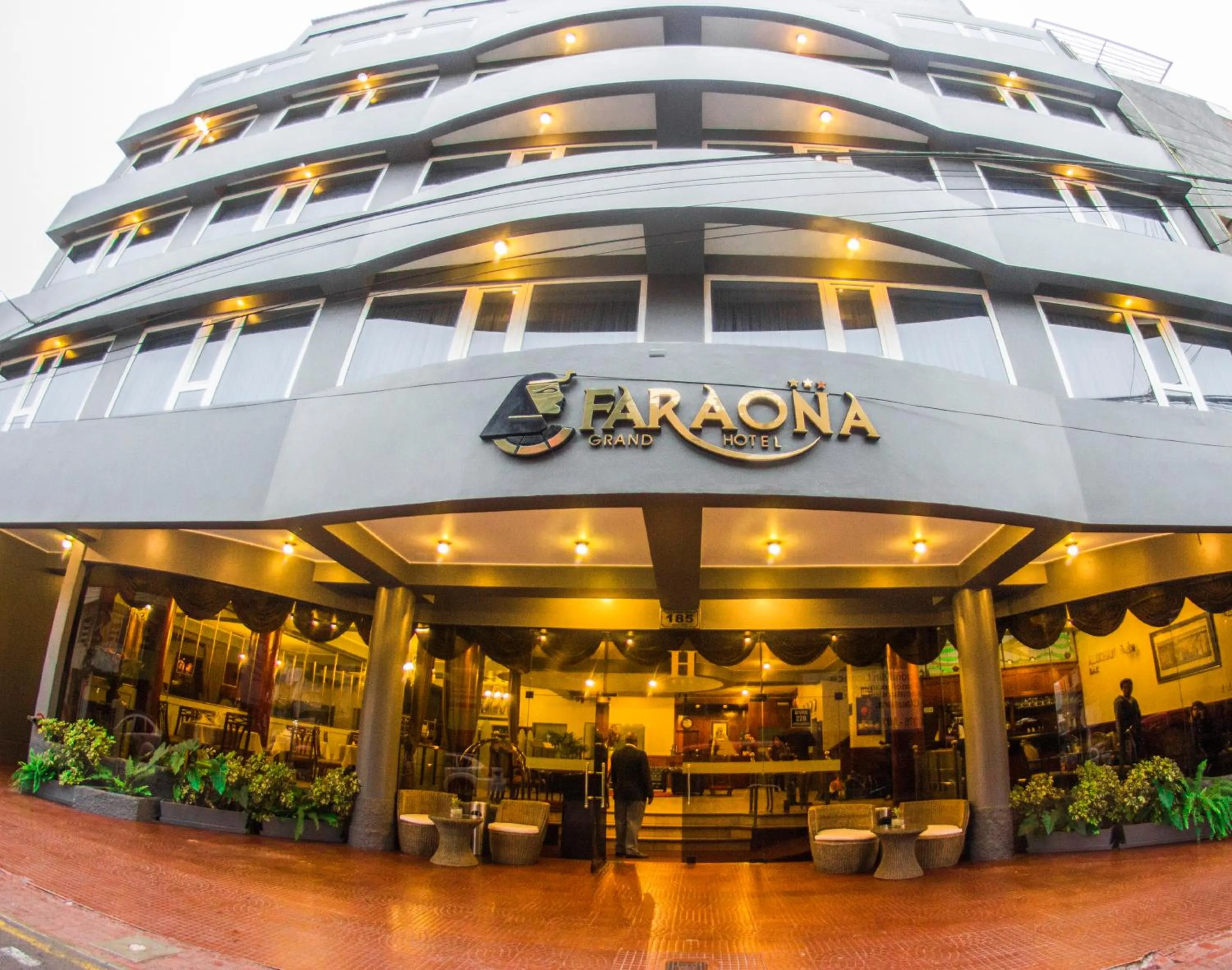 Facade/entrance in Faraona Grand Hotel
