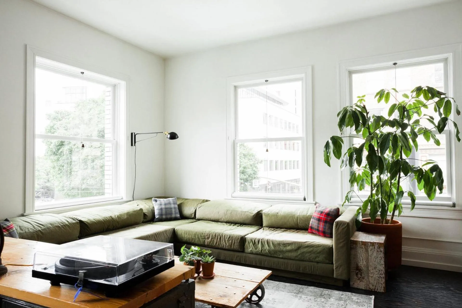 Living room in The Clyde Hotel Portland by Kasa Living