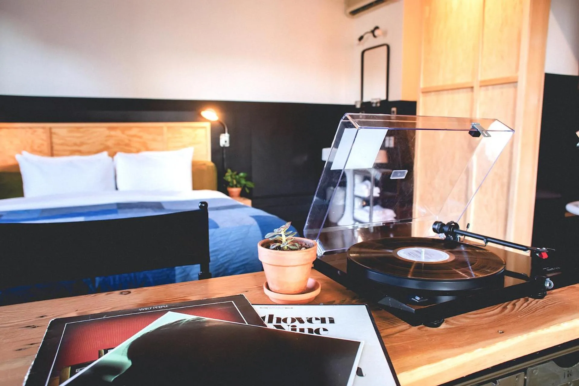 Bed in The Clyde Hotel Portland by Kasa Living