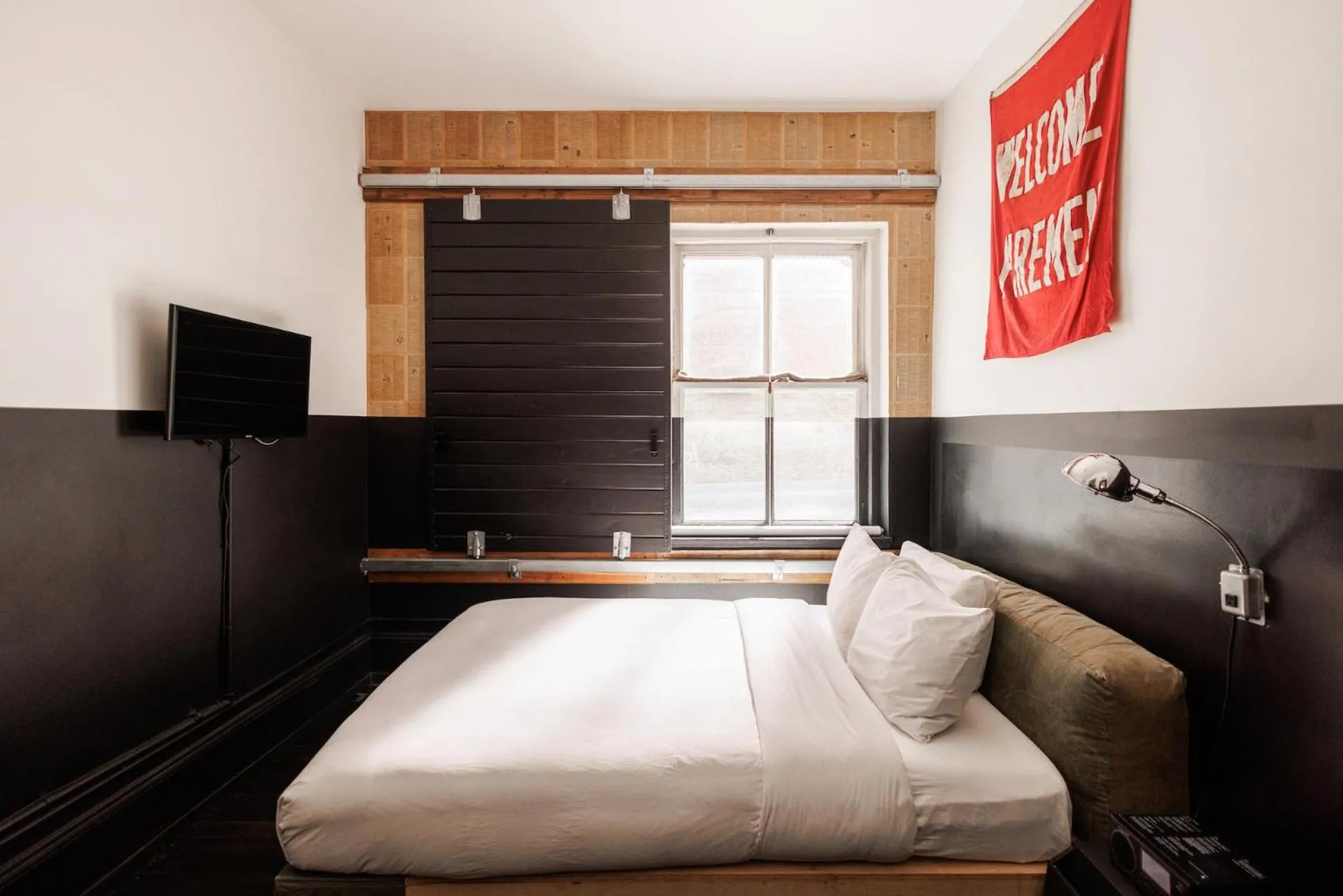 Bed in The Clyde Hotel Portland by Kasa Living