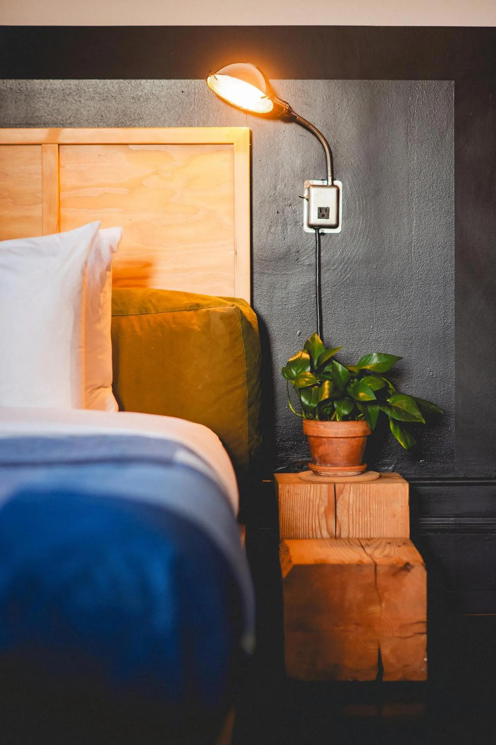 Bed in The Clyde Hotel Portland by Kasa Living