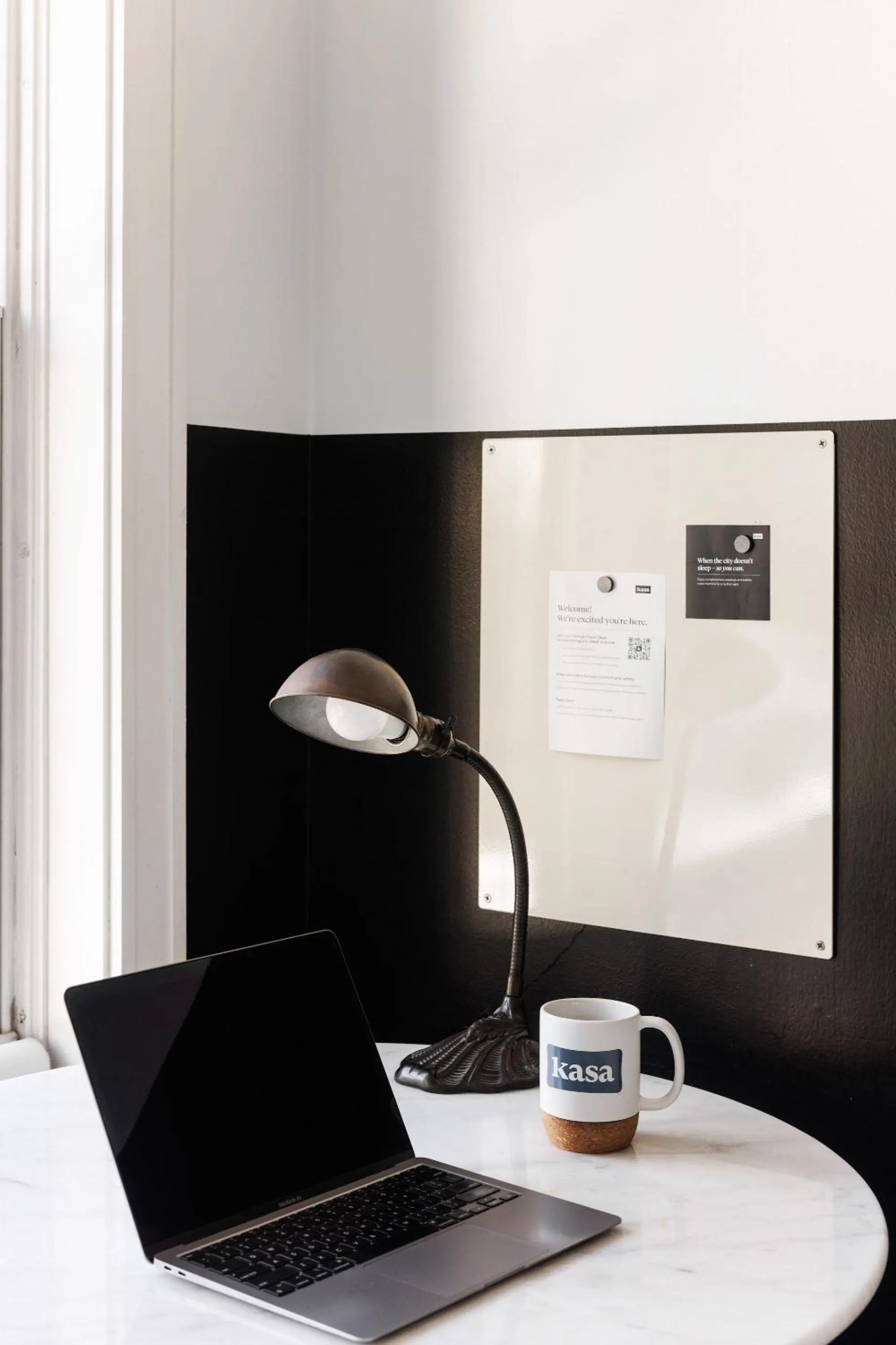 Seating area in The Clyde Hotel Portland by Kasa Living