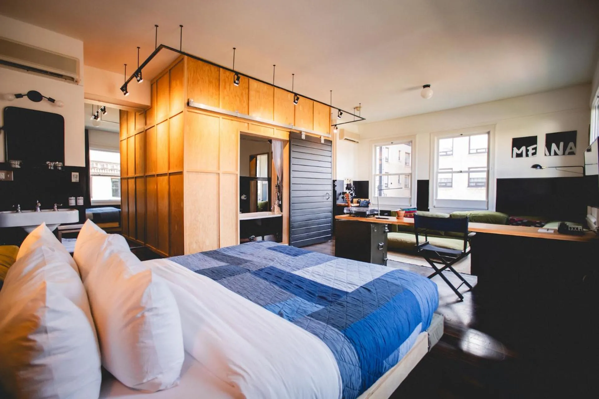 Bed in The Clyde Hotel Portland by Kasa Living