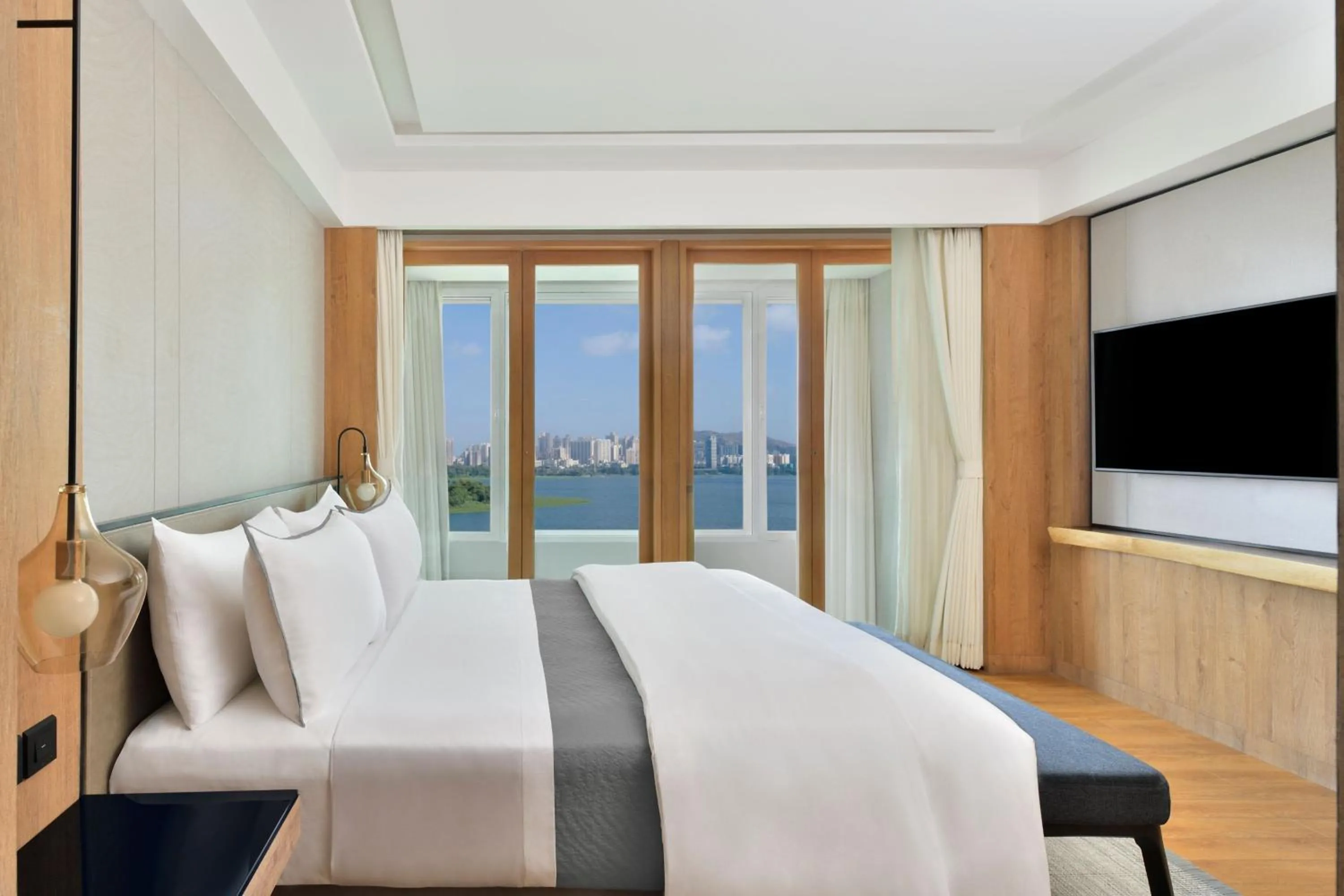 Bedroom, Bed in The Westin Mumbai Powai Lake