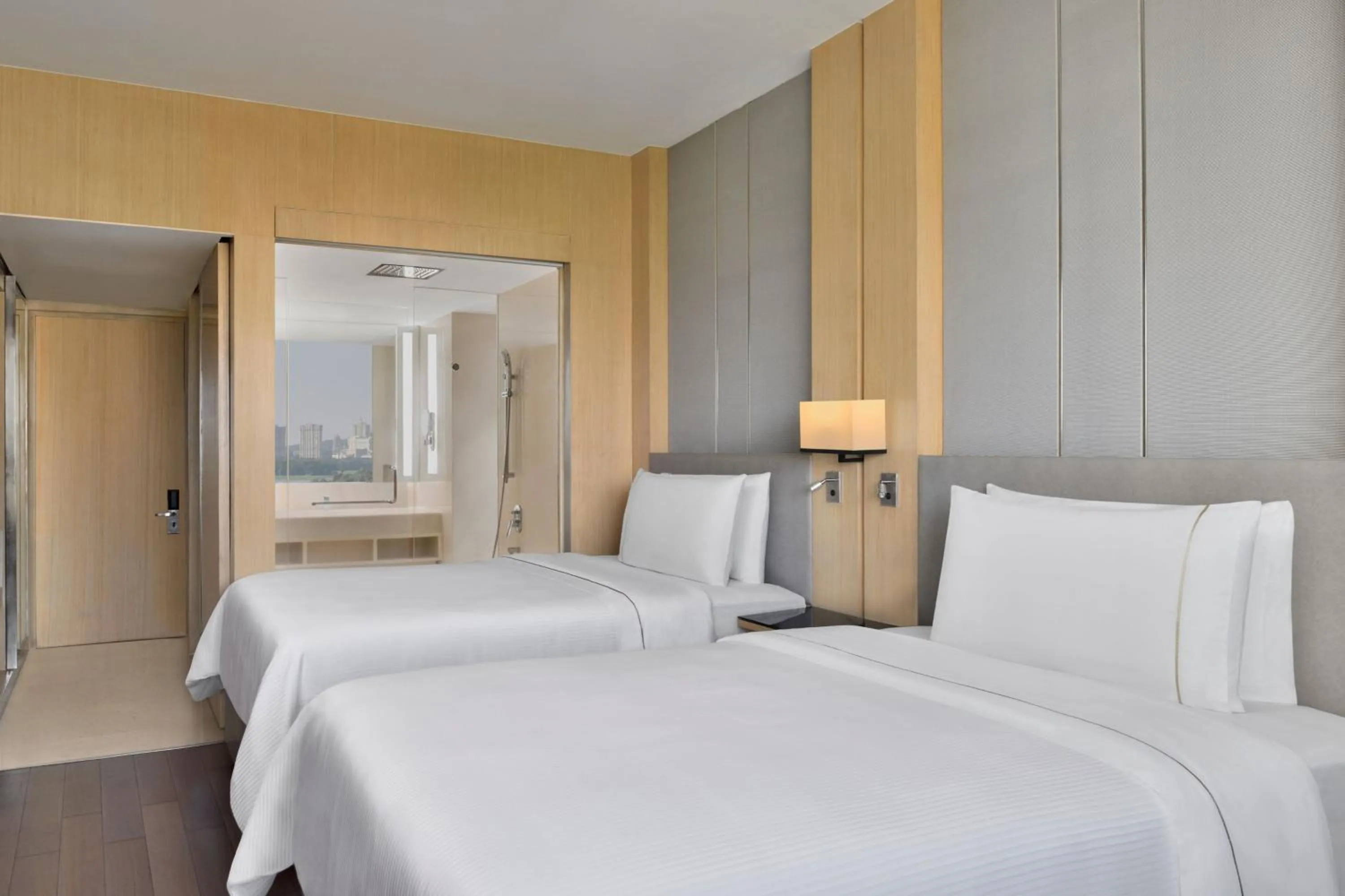 Photo of the whole room, Bed in The Westin Mumbai Powai Lake