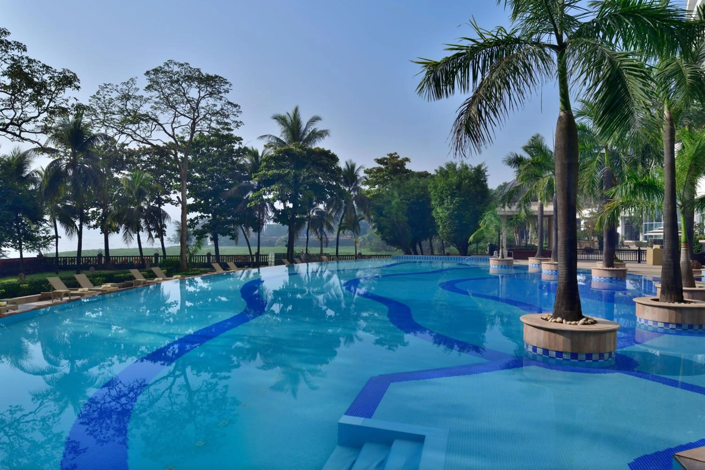 Swimming pool in The Westin Mumbai Powai Lake